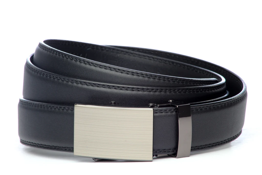 1.25" Black Leather w/buckle - Image 3
