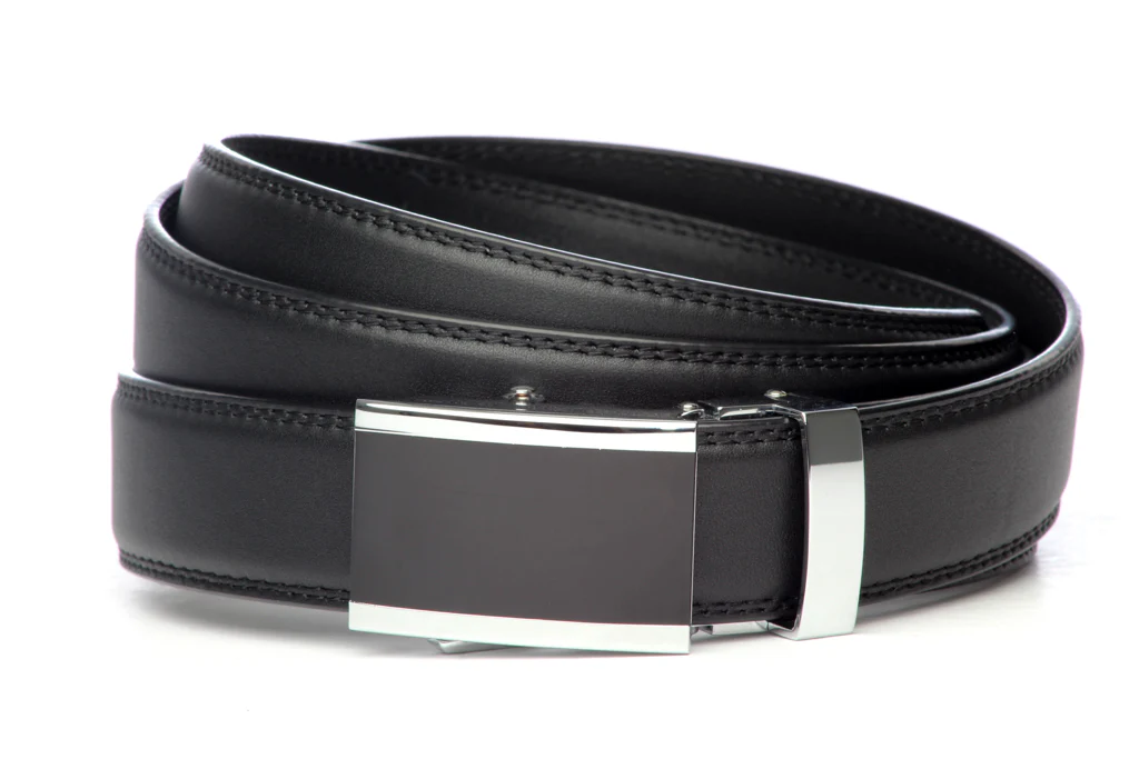 1.25" Black Leather w/buckle - Image 4