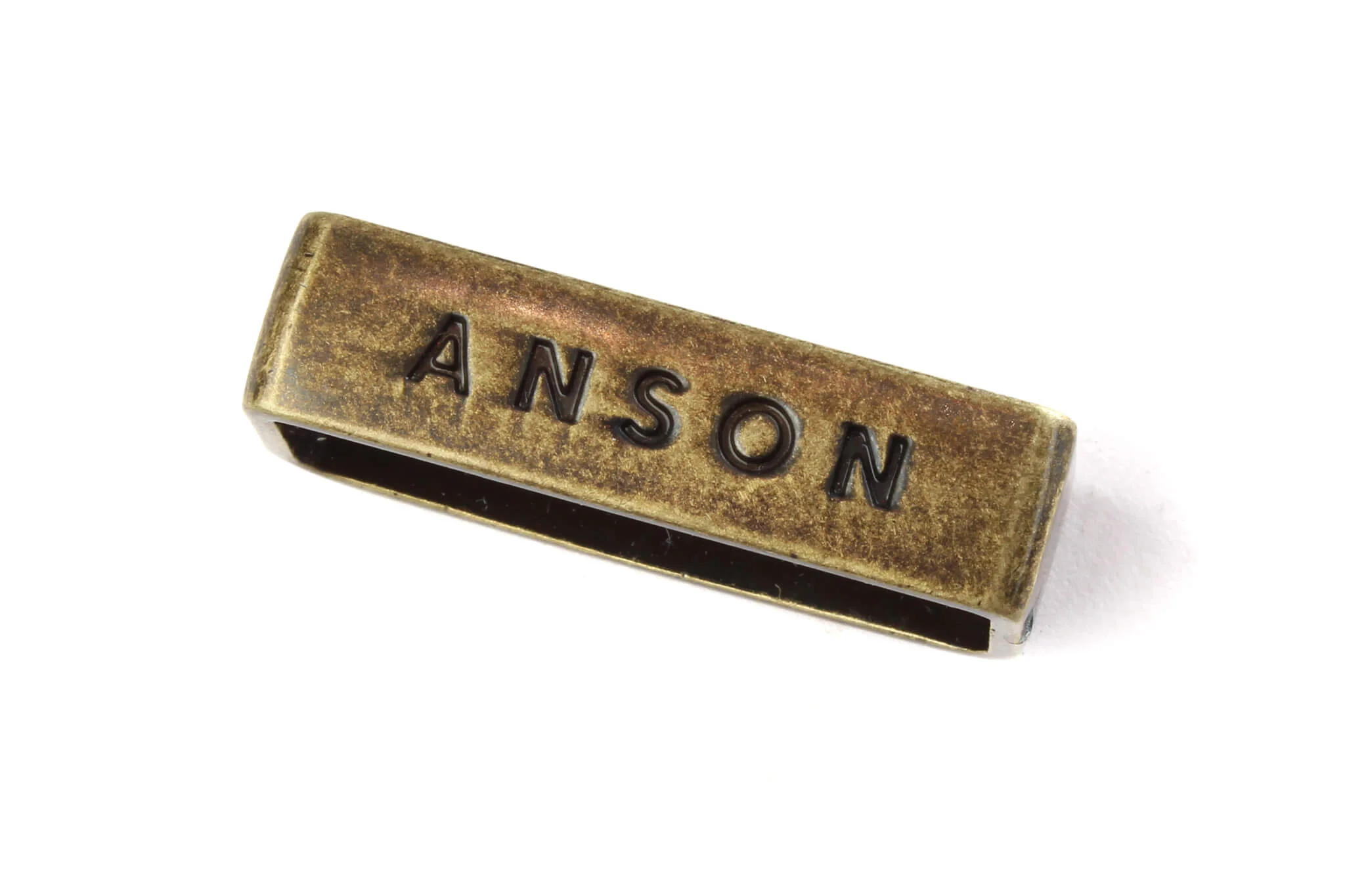 1.25” Metal Loop in Antiqued Gold - Image 5
