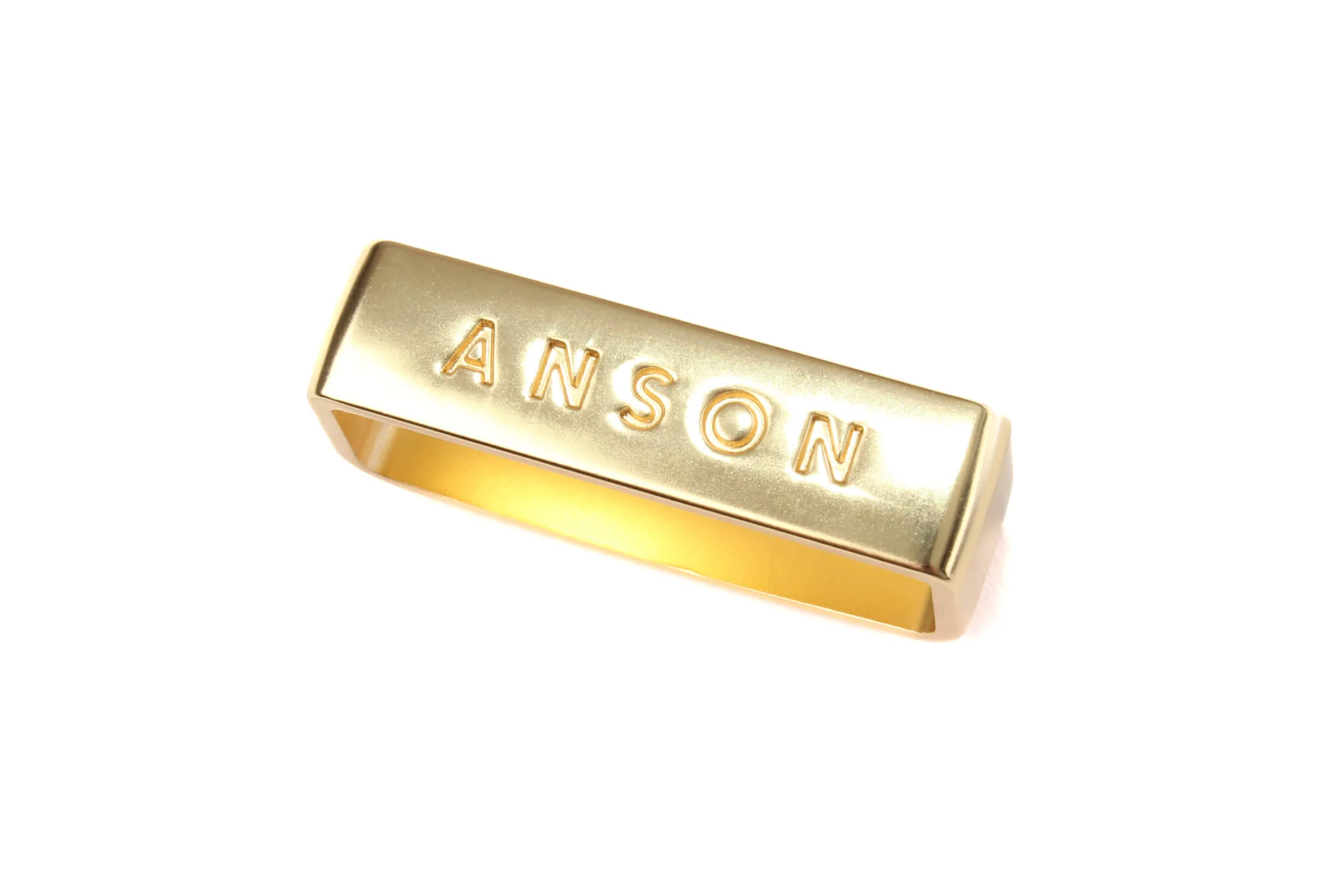 1.25” Metal Loop in Matte Gold - Image 5