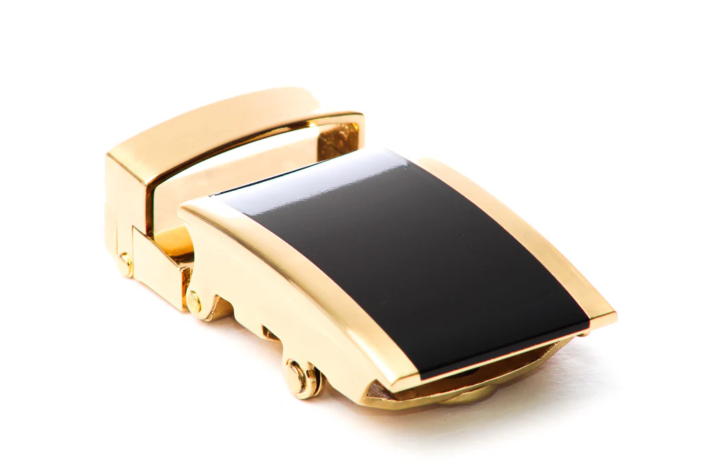 1.25" Onyx Buckle in Gold - Image 4