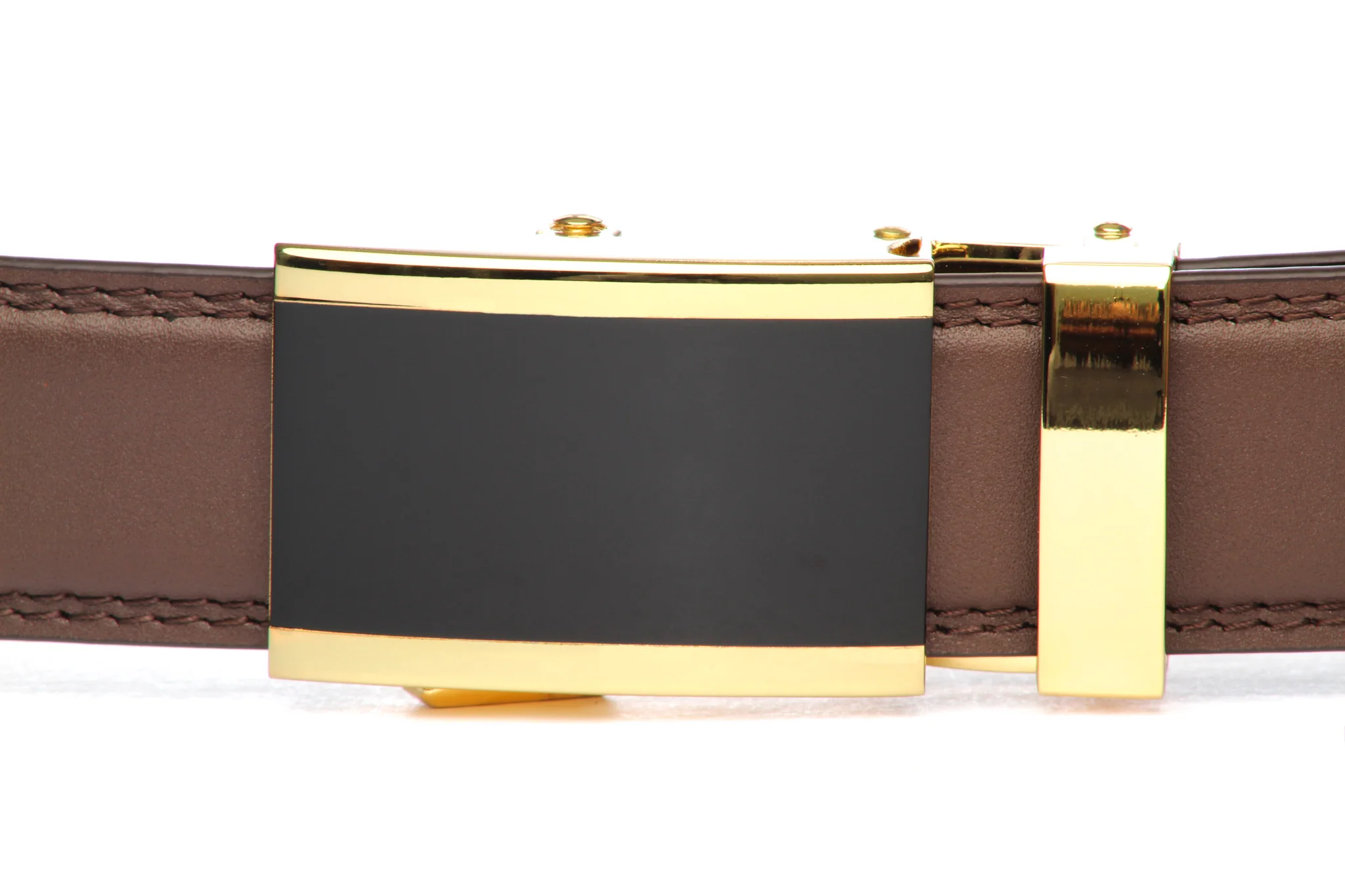 1.25" Onyx Buckle in Gold - Image 6