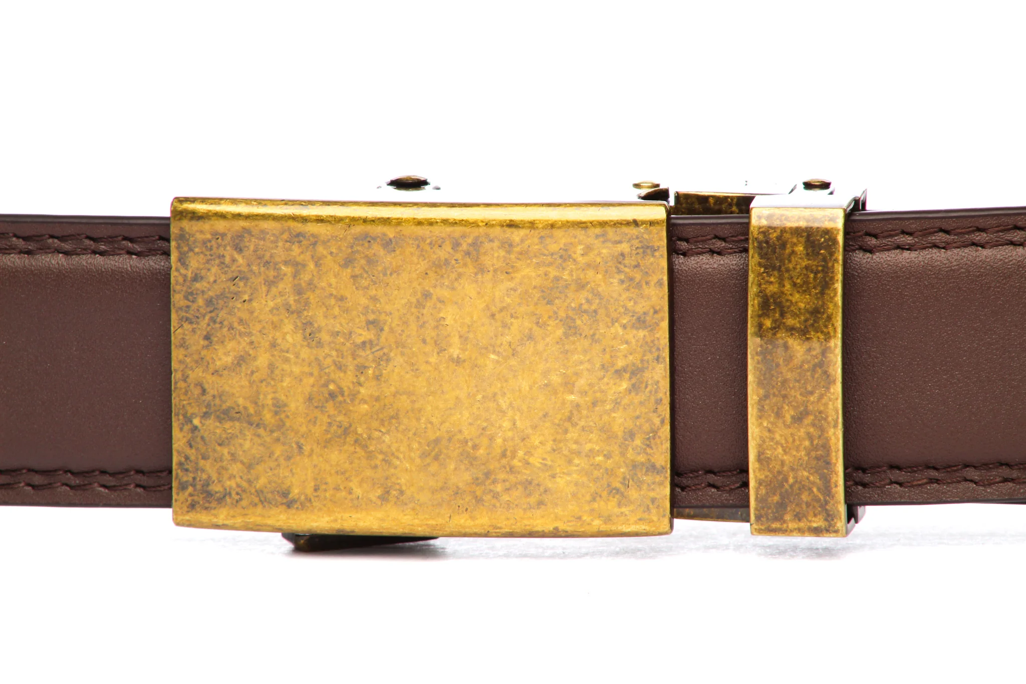 1.25" Classic Buckle in Antiqued Gold - Image 5