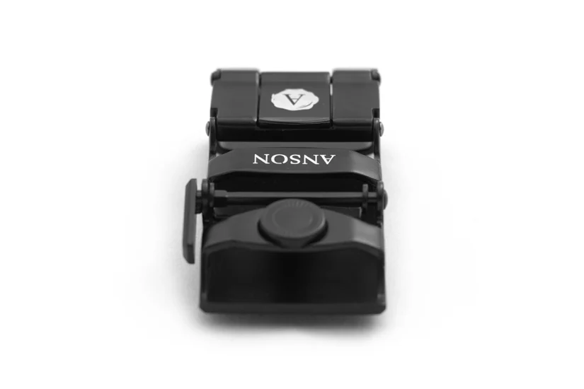 1.25" Classic Buckle in Black - Image 2
