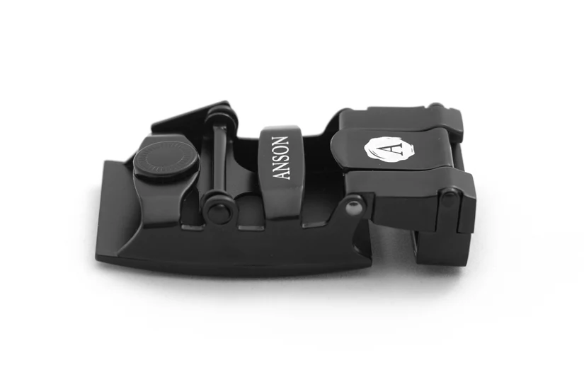 1.25" Classic Buckle in Black - Image 4