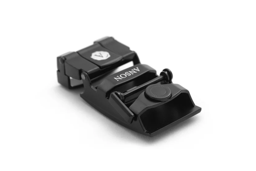 1.25" Classic Buckle in Black - Image 6