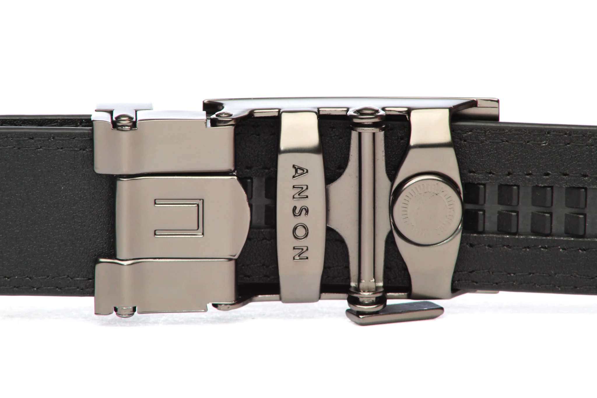 1.25" Onyx Buckle in Matte Gunmetal - Image 6