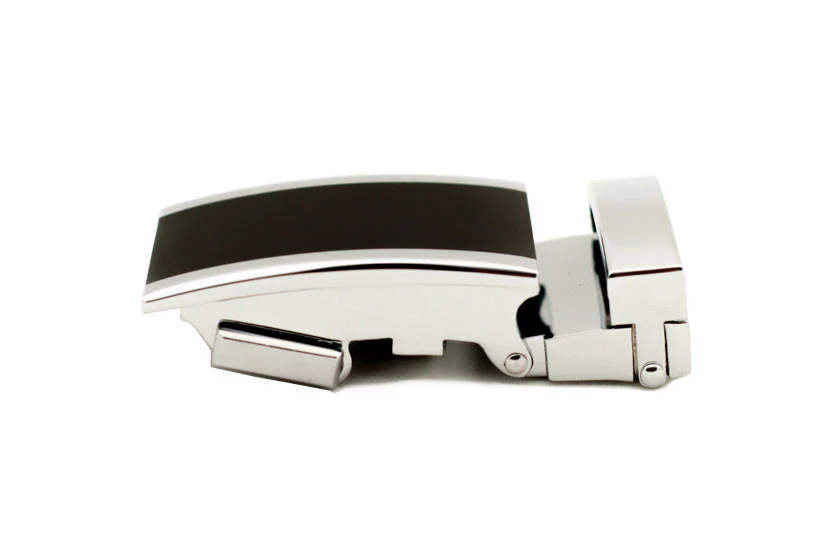 1.25" Onyx Buckle in Silver - Image 2