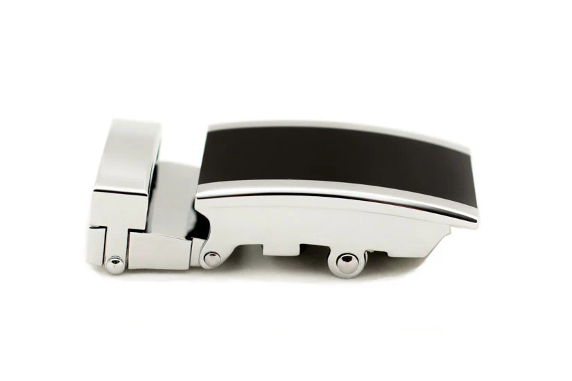 1.25" Onyx Buckle in Silver - Image 3