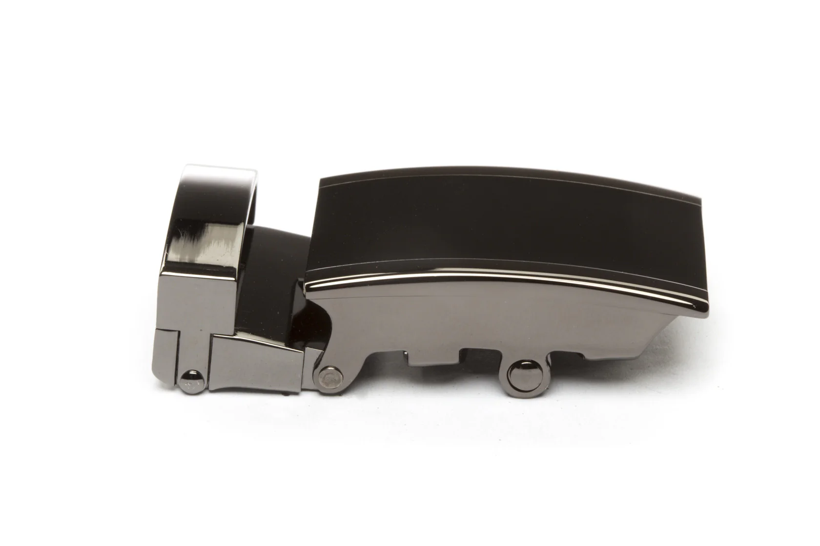 1.25" Onyx Buckle in Smoked Gunmetal - Image 3