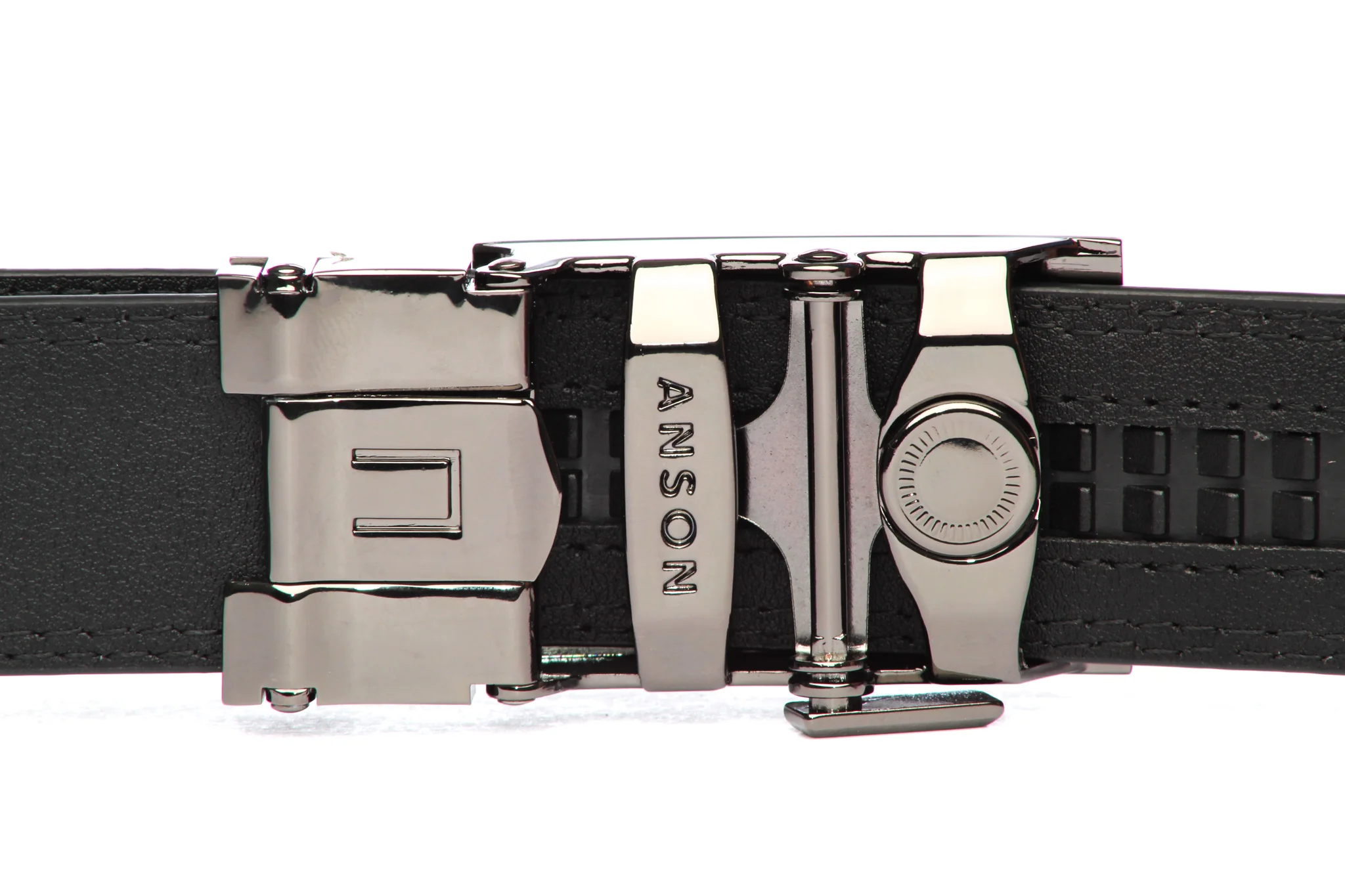 1.25" Onyx Buckle in Smoked Gunmetal - Image 6