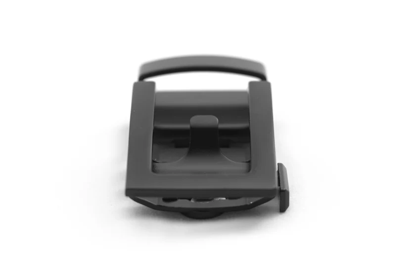 1.25" Traditional Buckle in Black - Image 3