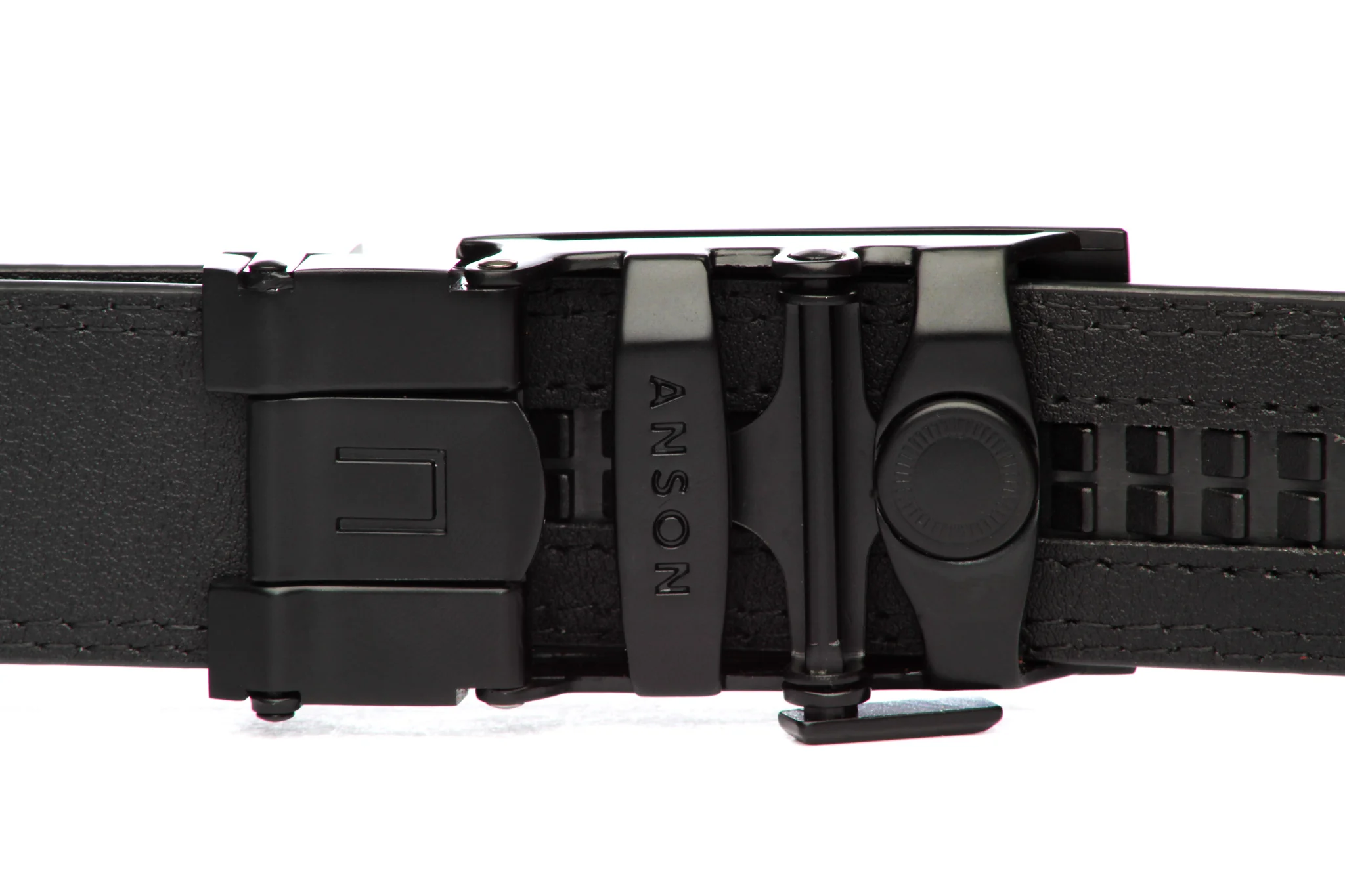 1.25" Traditional Buckle in Black - Image 6