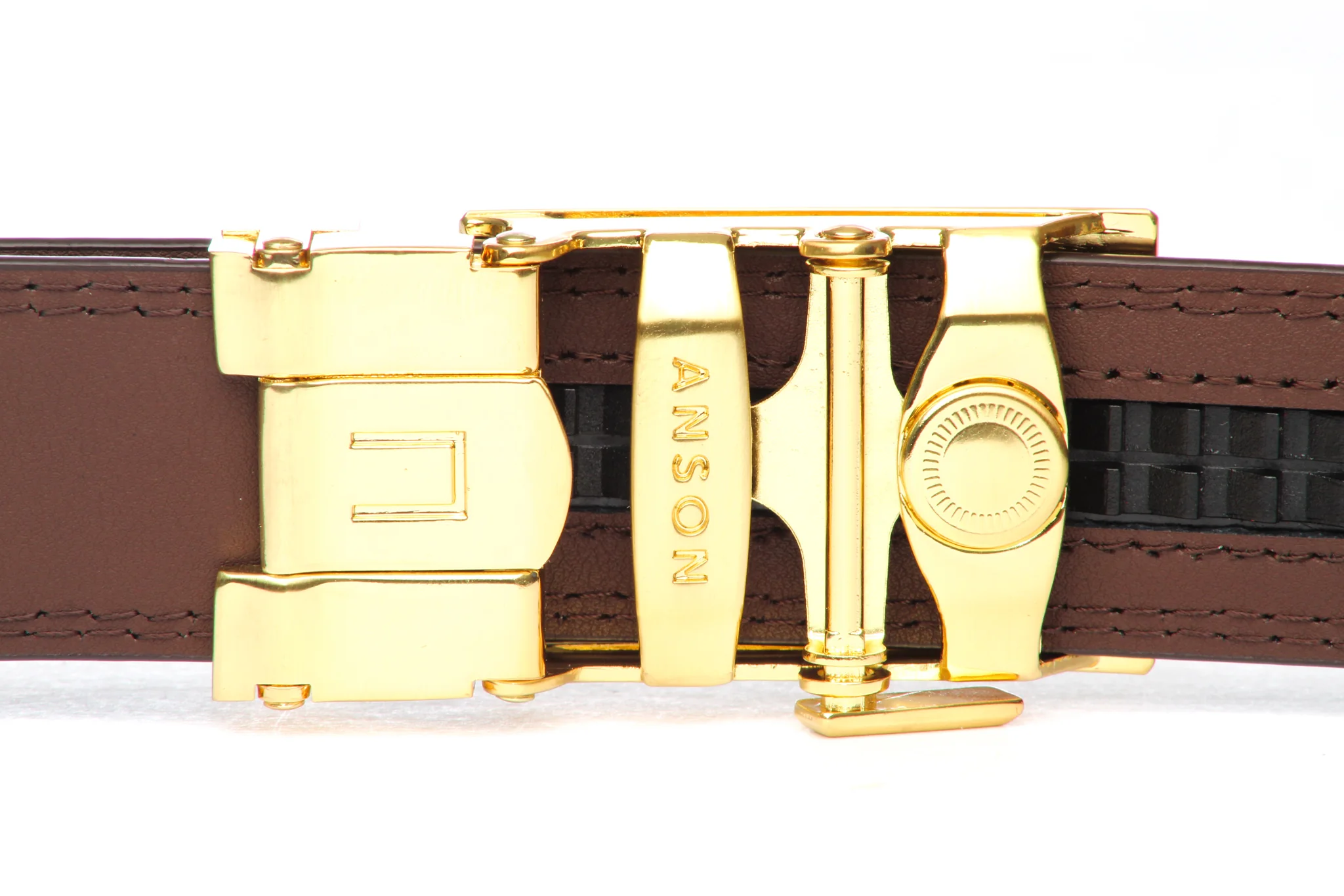 1.25" Traditional Buckle in Gold - Image 4