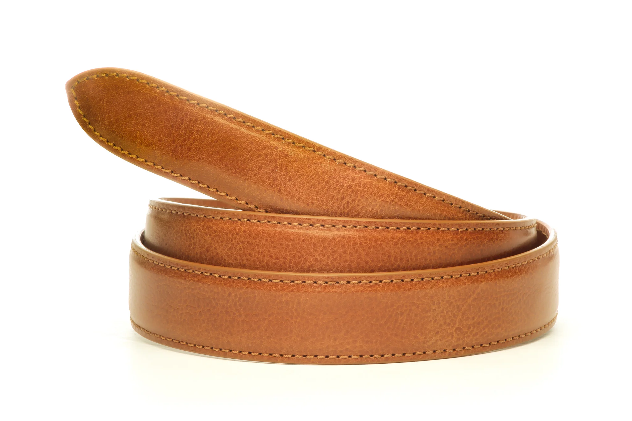 1.25" Tan Italian Calfskin Strap - Image 4