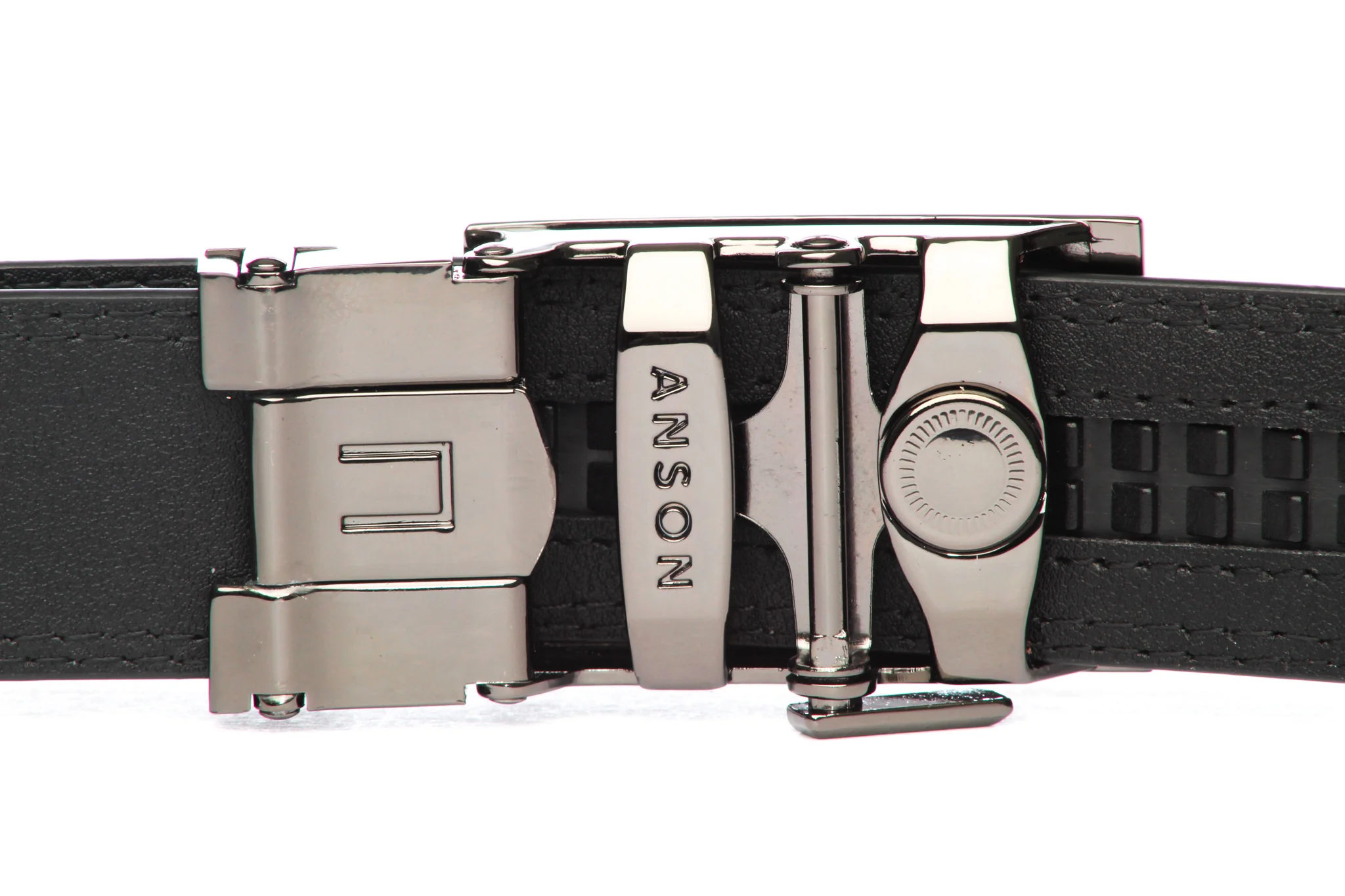 1.25" Traditional Buckle in Formal Gunmetal - Image 4