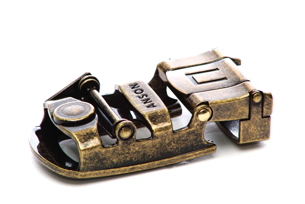 1.25" Traditional with a Curve in Antiqued Gold - Image 3