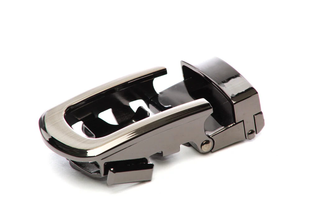 1.25" Traditional with a Curve in Formal Gunmetal