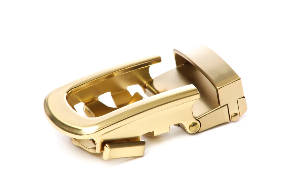 1.25" Traditional with a Curve in Matte Gold