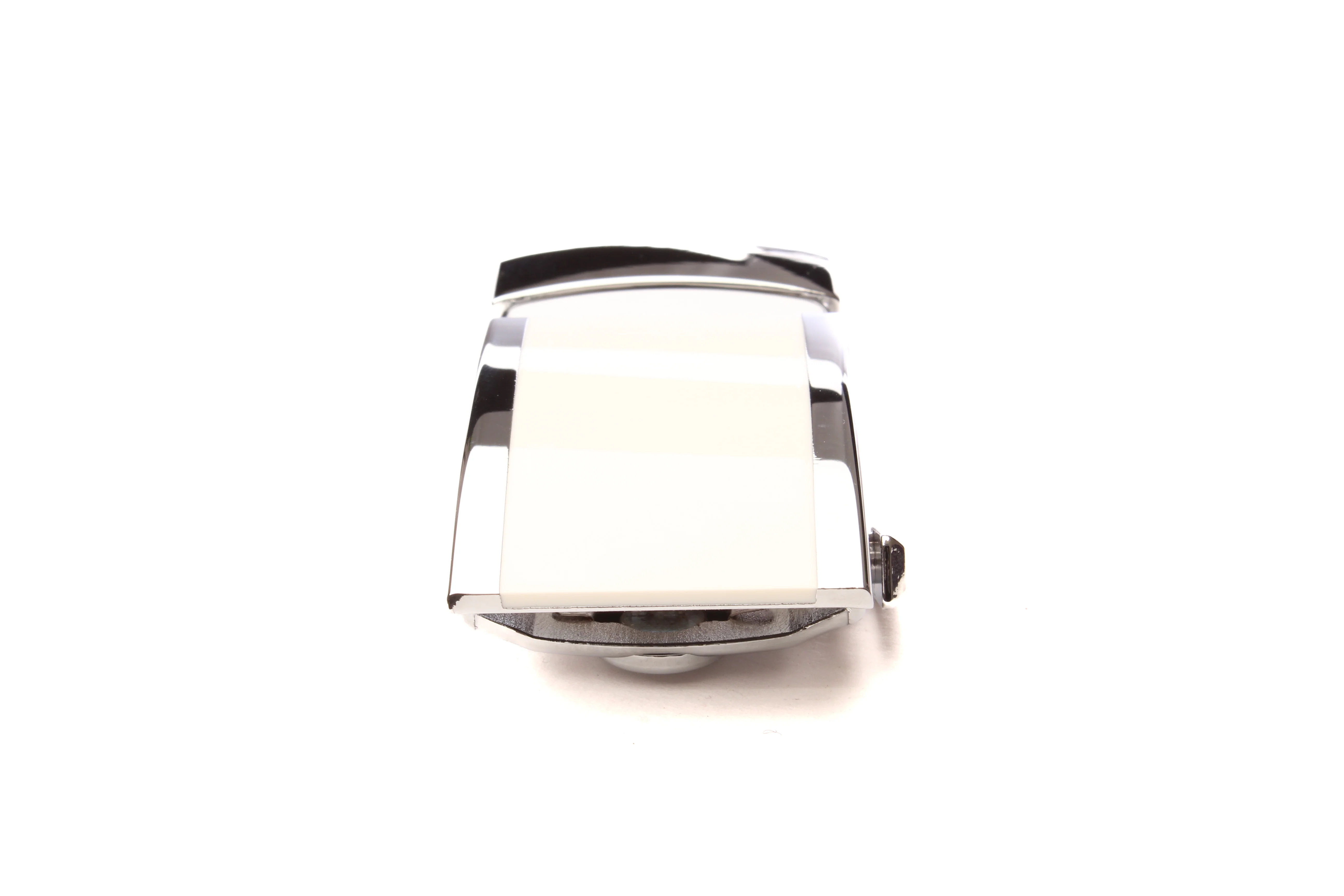 1.25" White Onyx Buckle in Silver - Image 4
