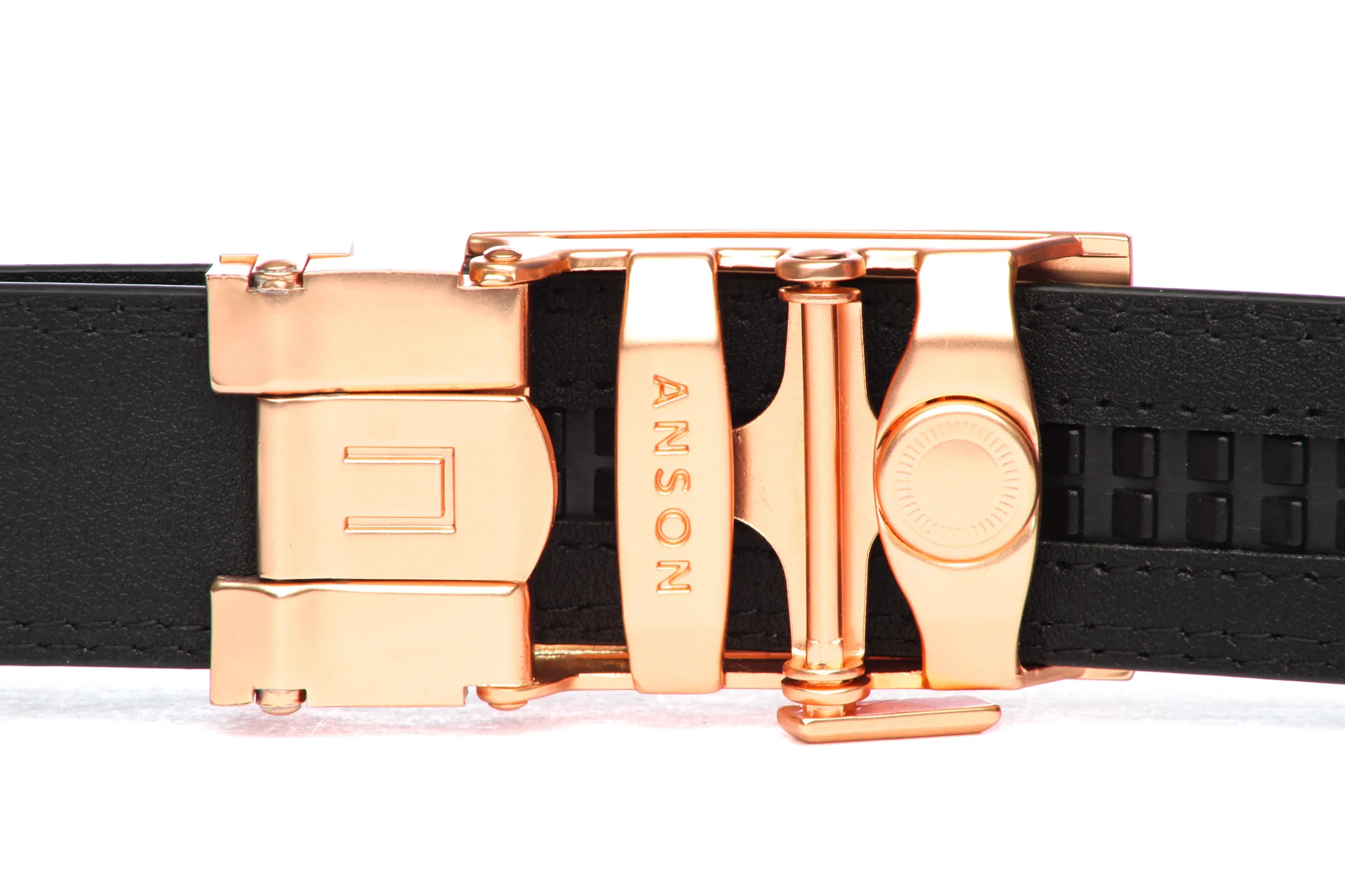 1.25" Traditional Buckle in Rose Gold - Image 3
