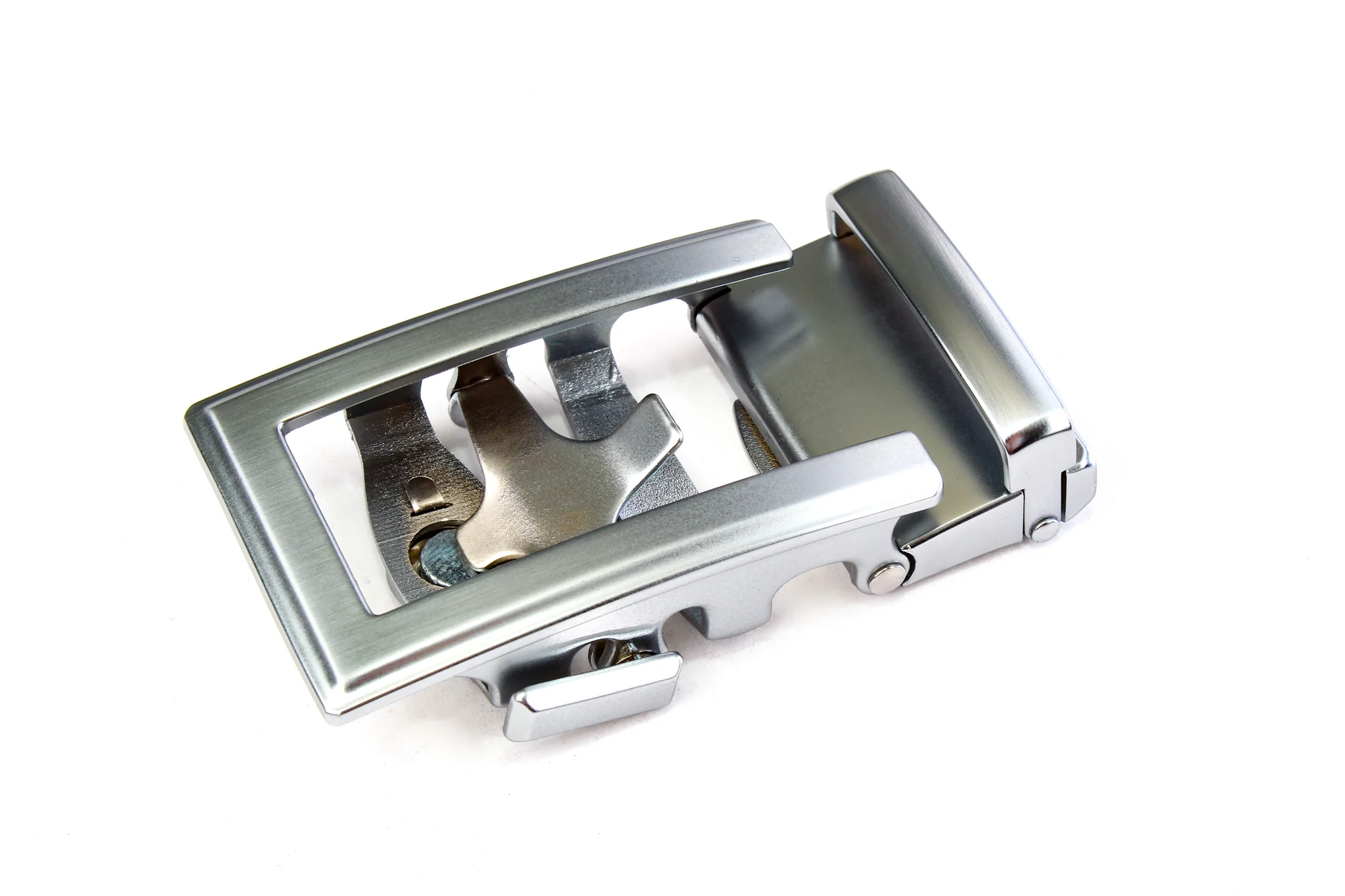 1.5" Black Buffalo Vegetable Tanned Leather w/Traditional in Silver Buckle - Image 10