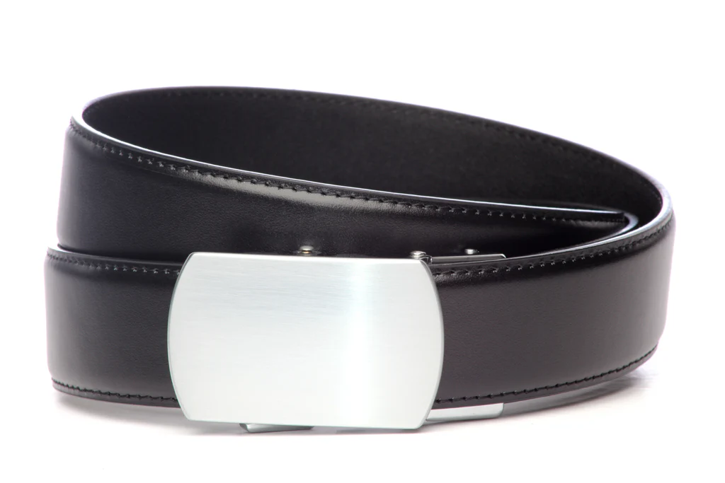 1.5" Black Leather w/buckle - Image 3