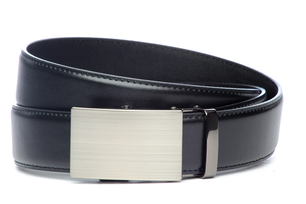 1.5" Black Leather w/buckle - Image 4