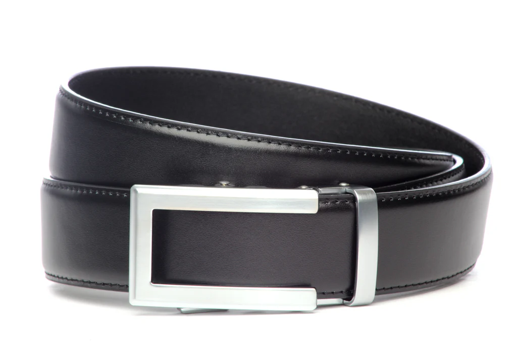 1.5" Black Leather w/buckle - Image 5