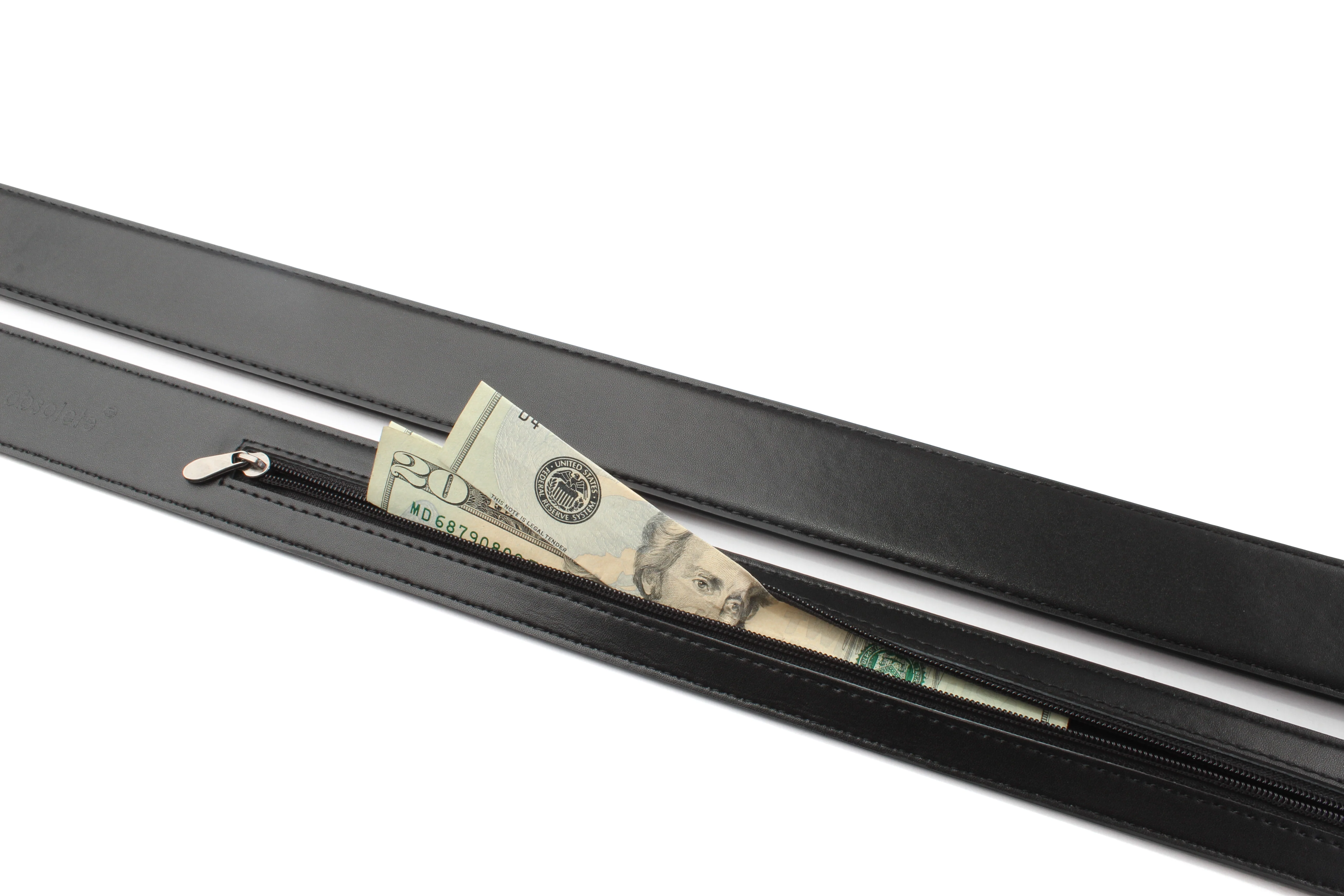 1.5" Black Microfiber Stash Strap™️ - Image 3