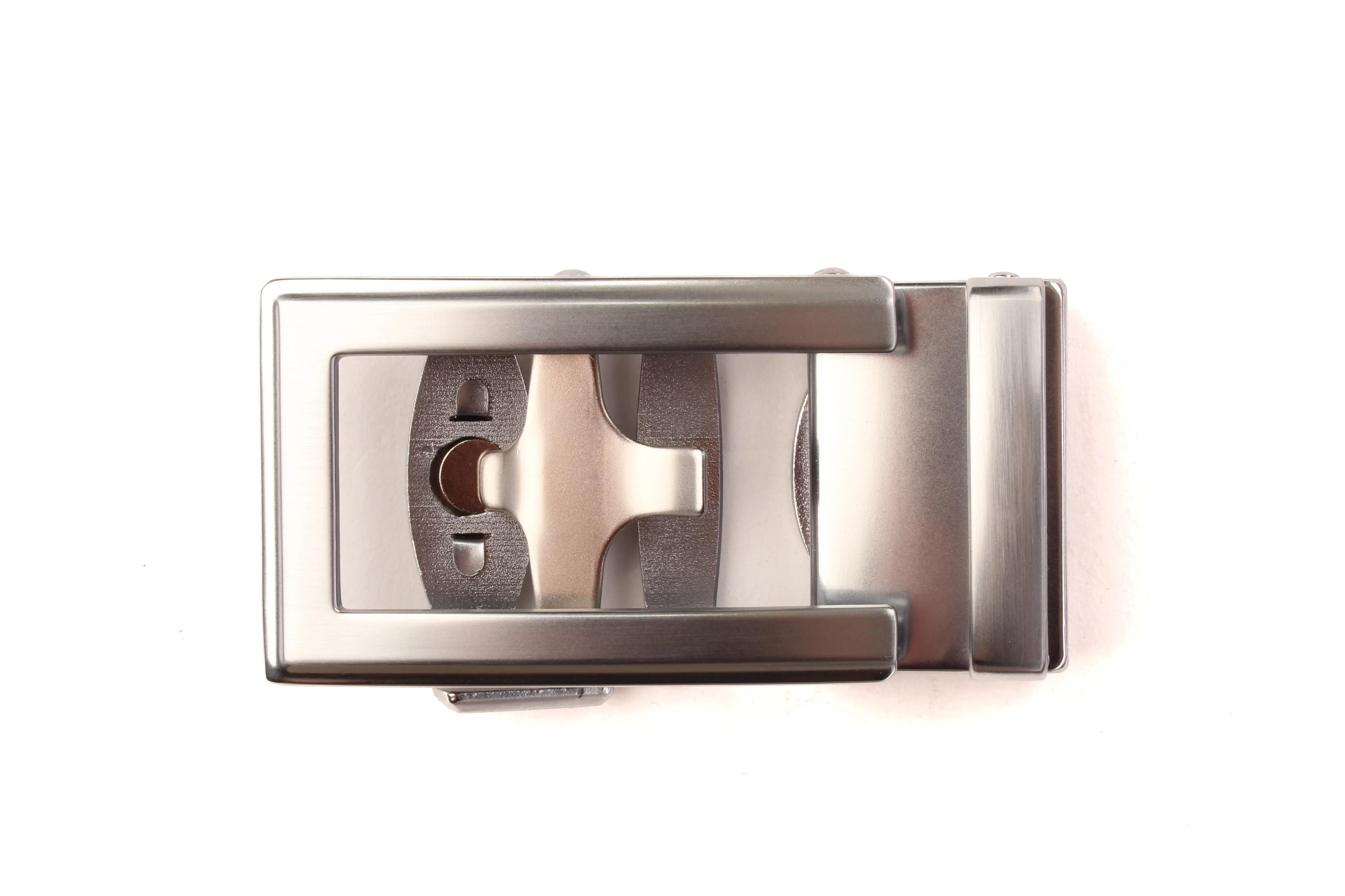 1.5" Brown Buffalo Vegetable Tanned Leather w/Traditional in Silver Buckle - Image 6