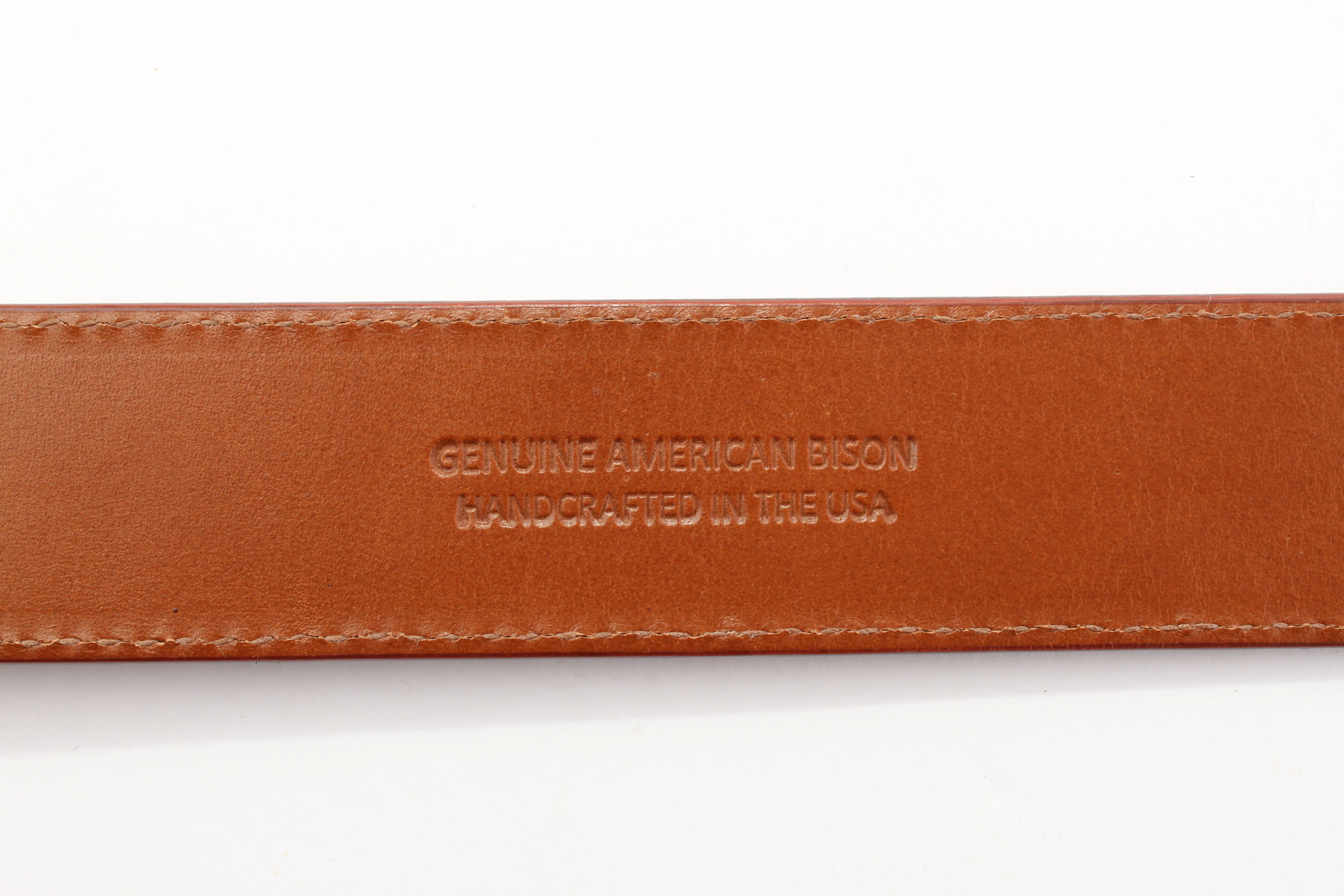 American Bison Leather / American Bison Suede Leather (strap only - 50" length) - Image 14