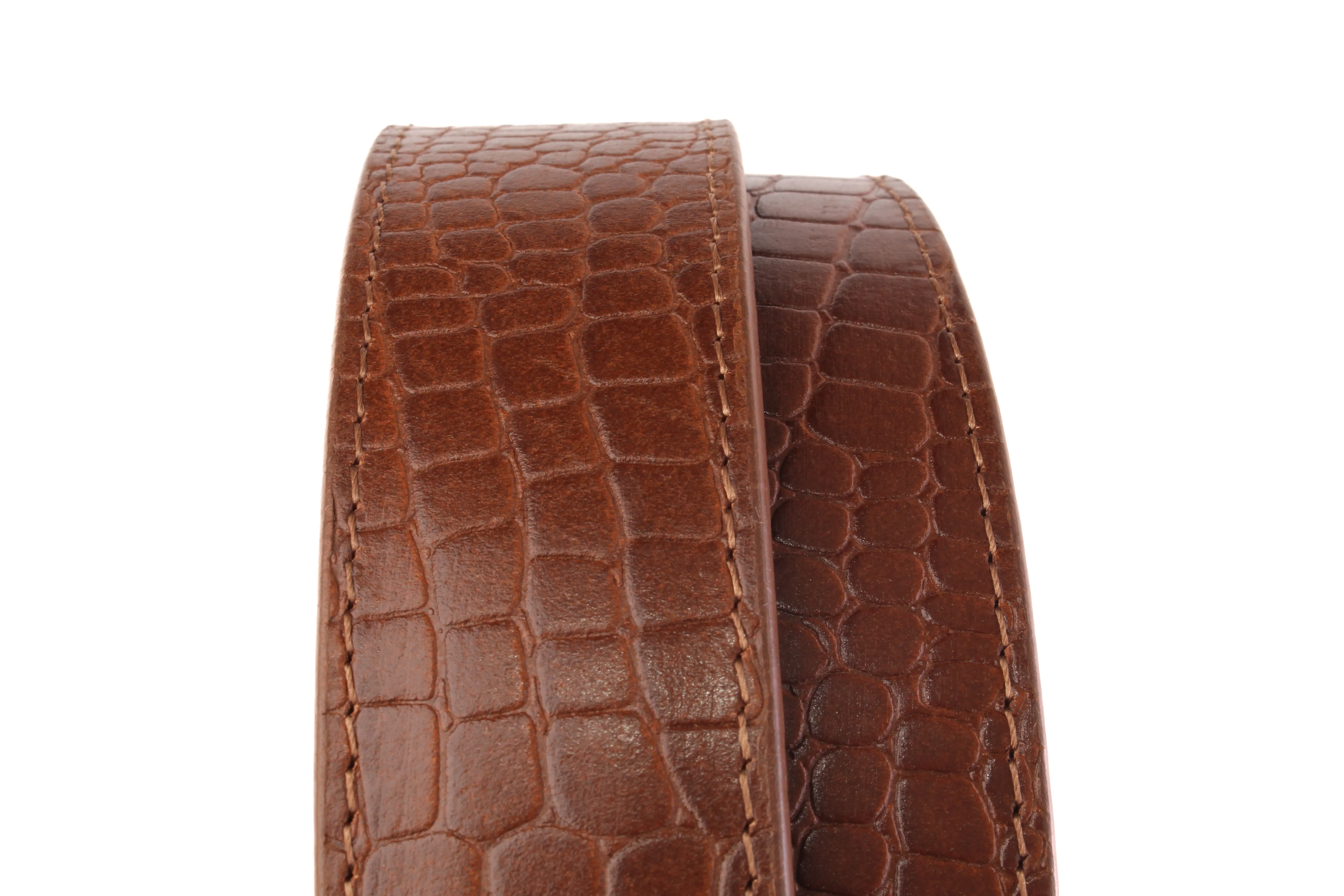 1.5" Crocuffalo Vegetable Tanned Leather - Image 28