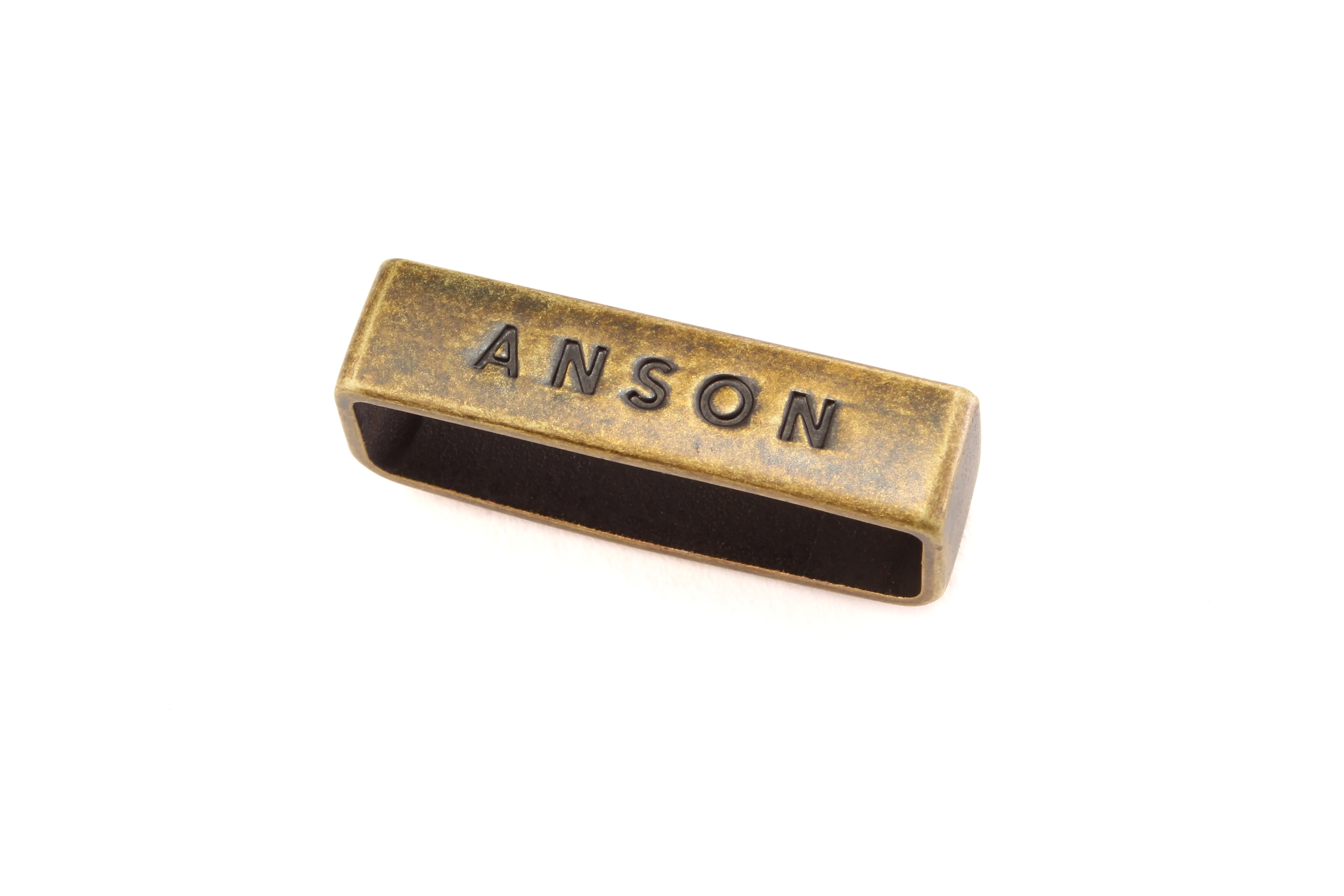 1.5” Metal Loop in Antiqued Gold - Image 4