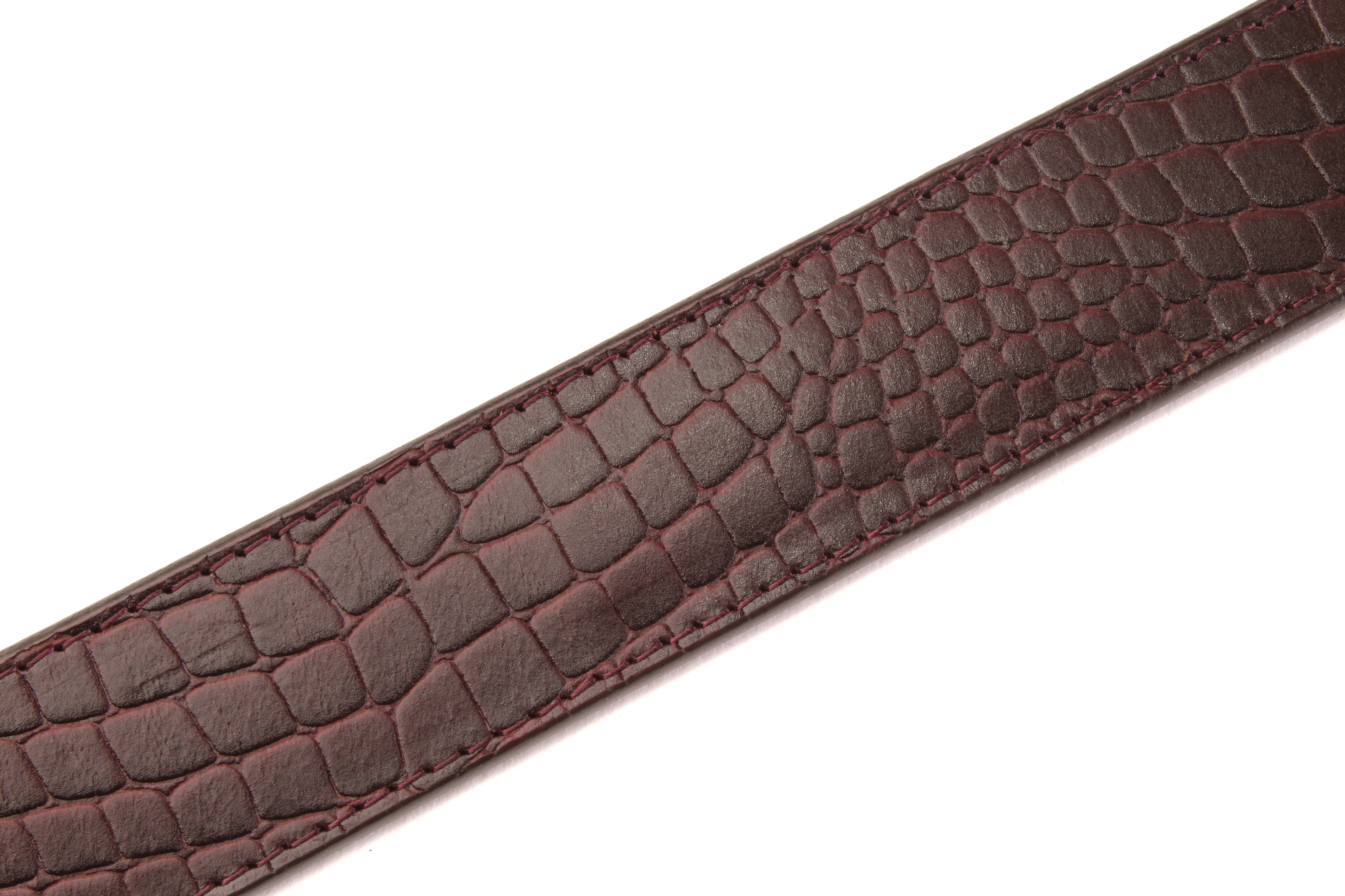 1.5" Picante Crocuffalo Vegetable Tanned Leather Strap - Image 5