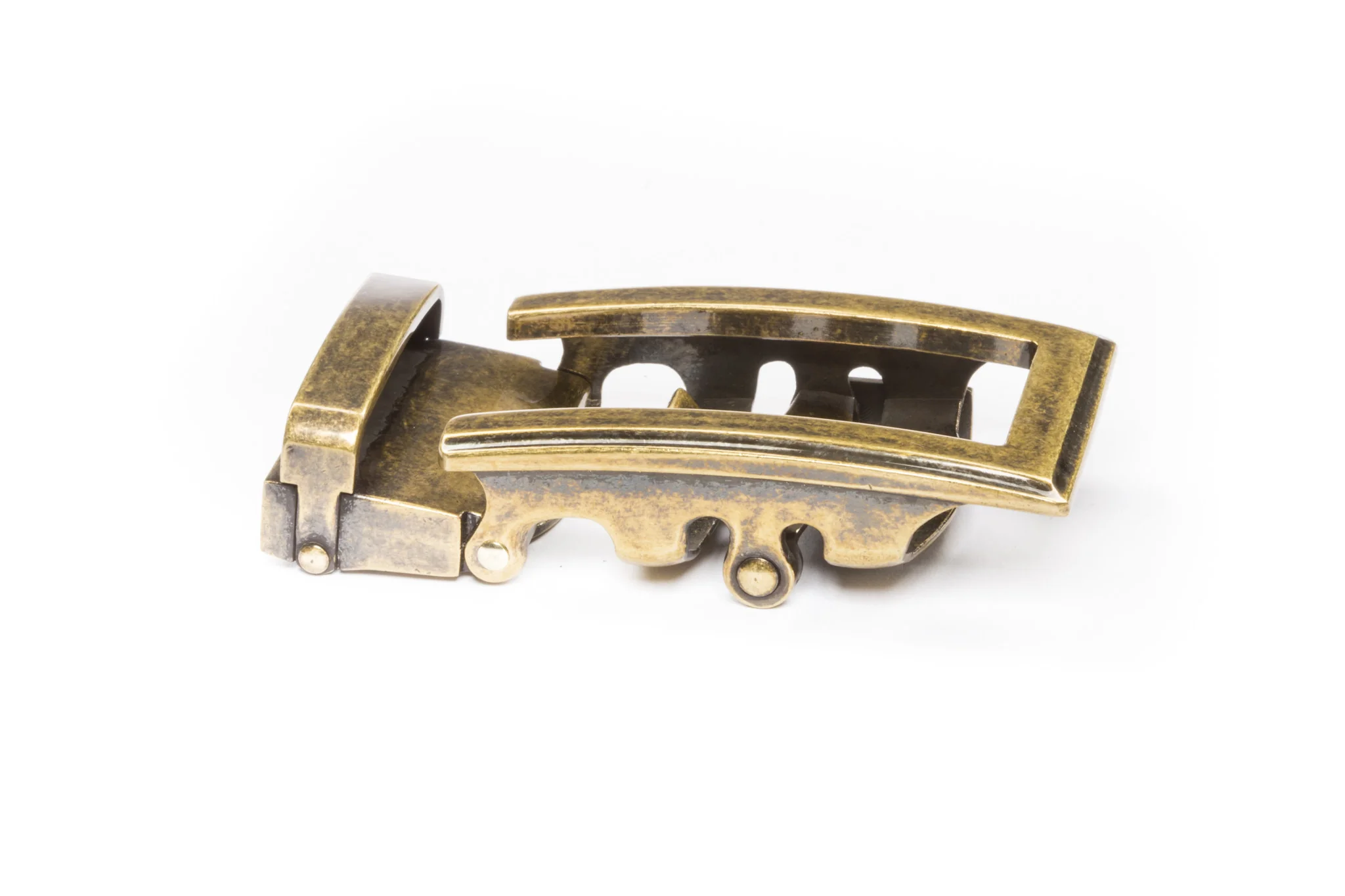 1.5" Traditional Buckle in Antiqued Gold - Image 5