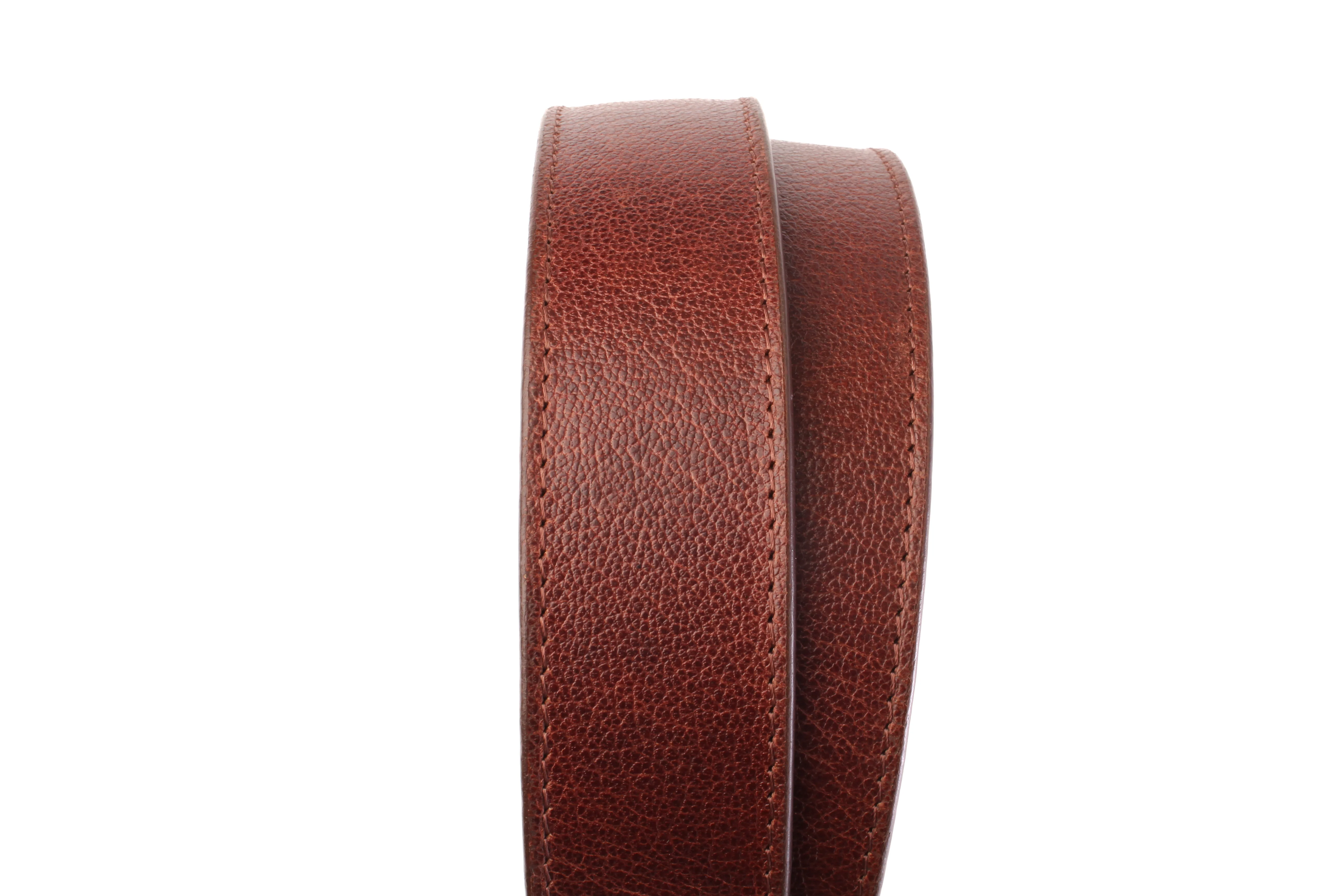 1.5" Sienna Heritage Buffalo Vegetable Tanned Leather Strap - Image 3