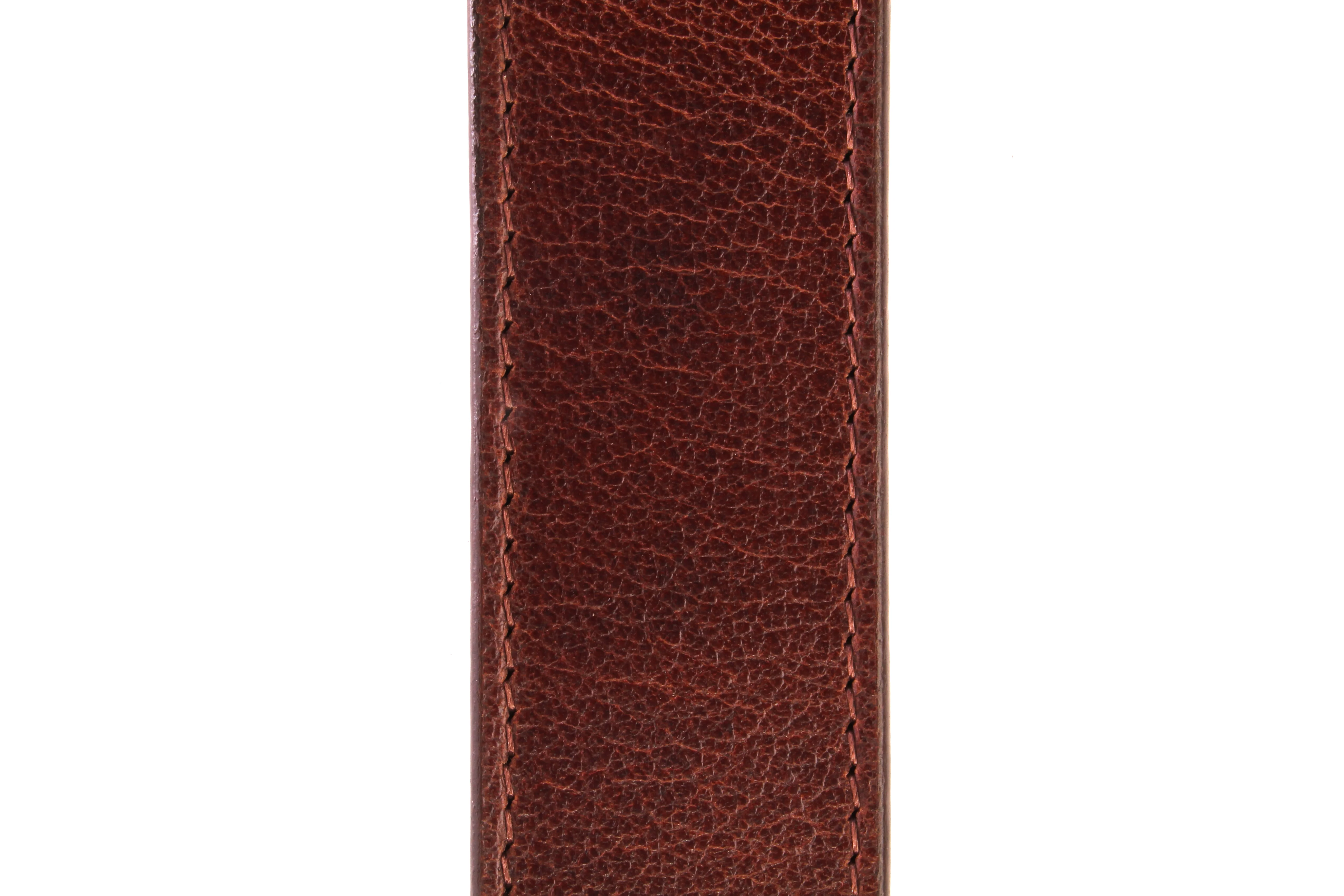 1.5" Sienna Heritage Buffalo Vegetable Tanned Leather Strap - Image 4
