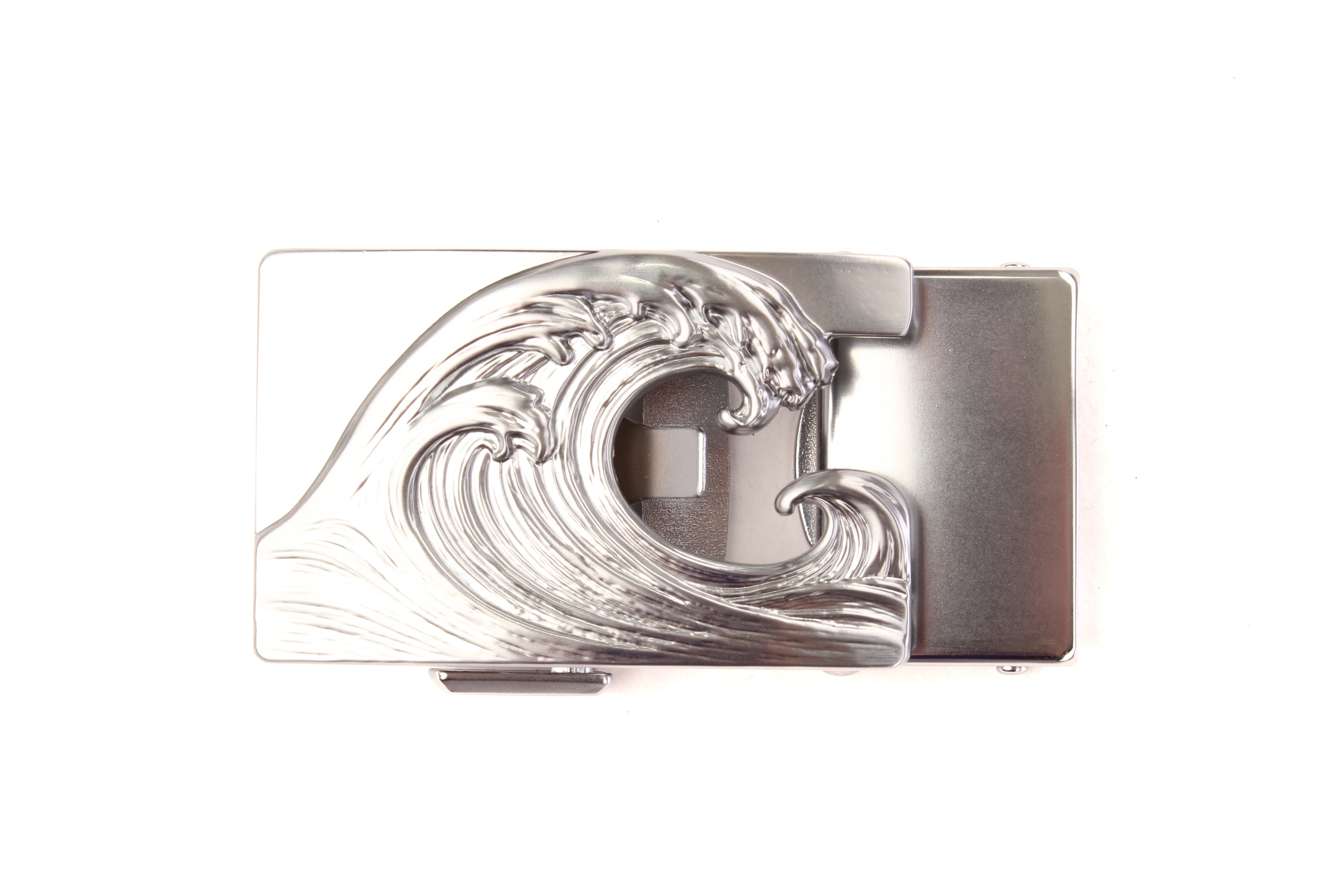 1.5" Wave in Silver - Image 2