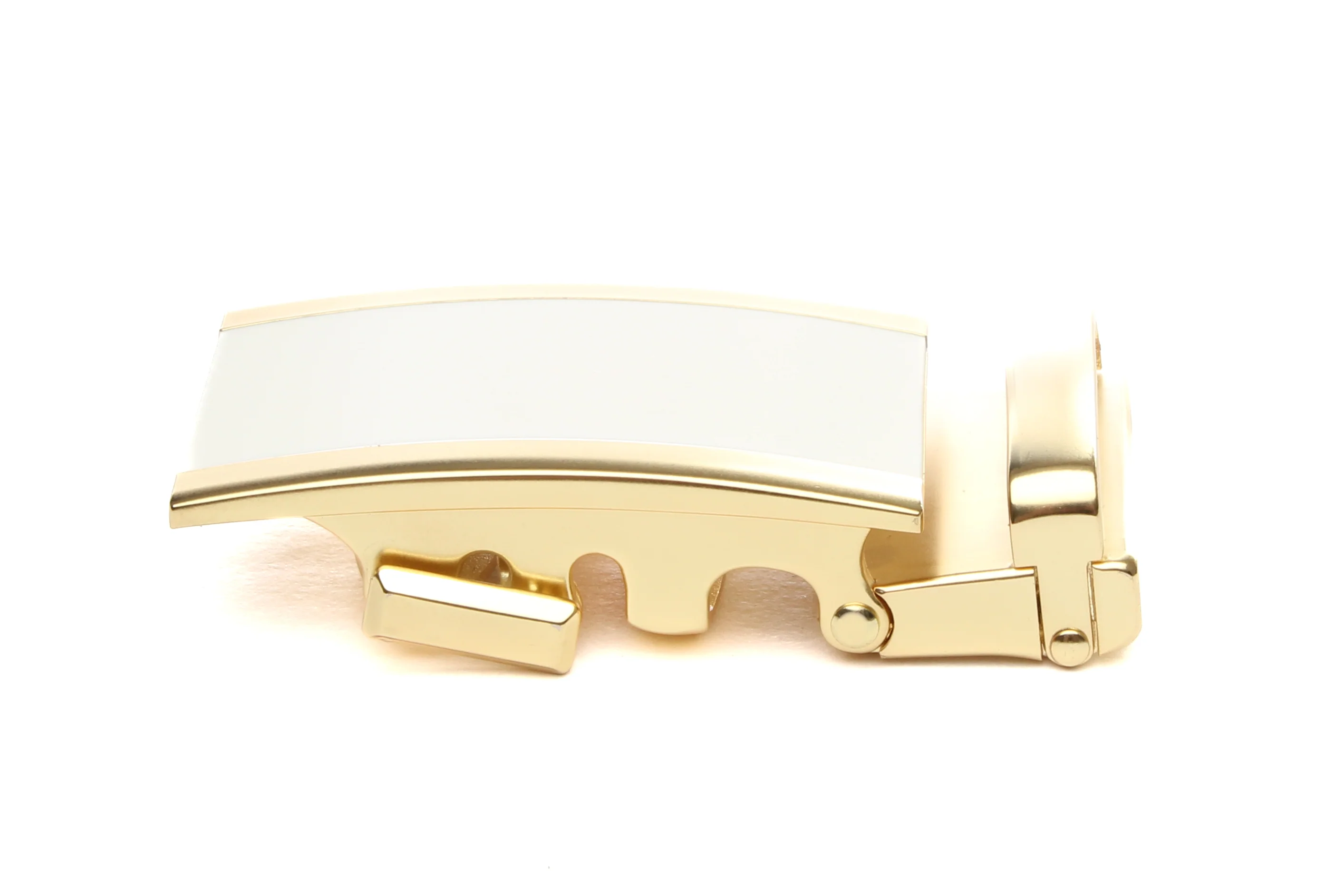 1.5" White Onyx Buckle in Gold - Image 5