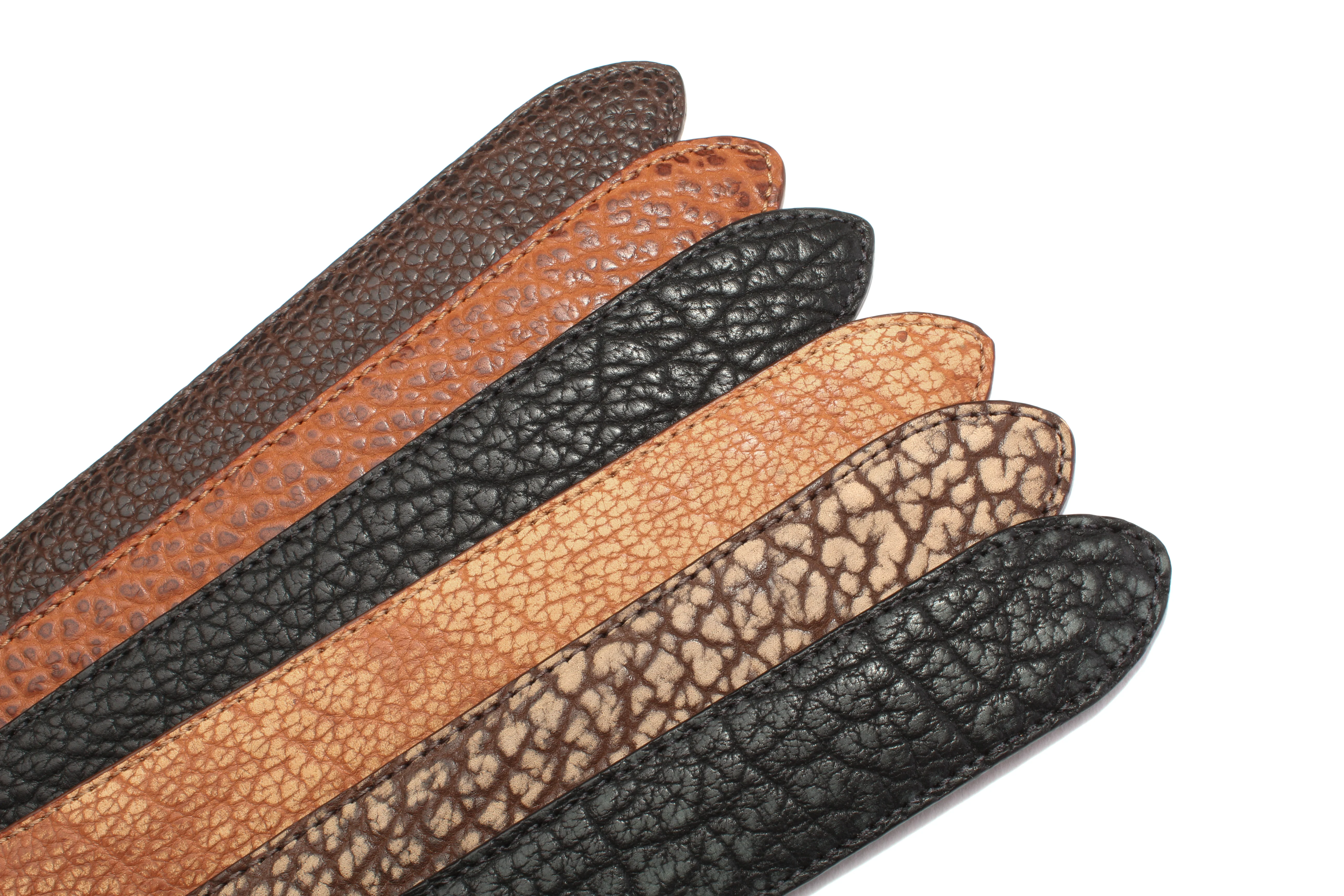 American Bison Leather / American Bison Suede Leather (strap only - 50" length) - Image 22