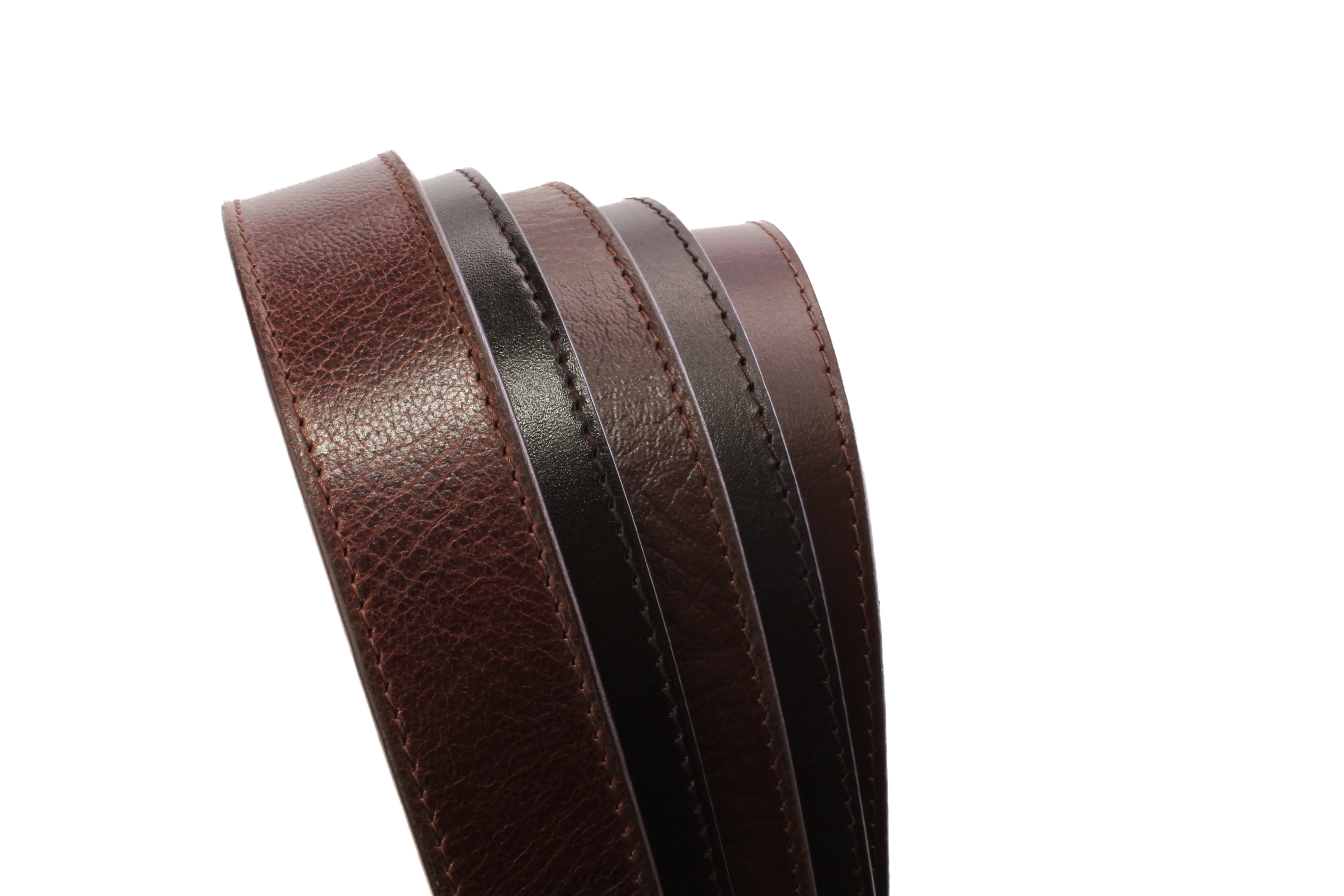 **FACTORY SECOND** 1.25" Brown Casual Leather - Mystery Strap - Image 6
