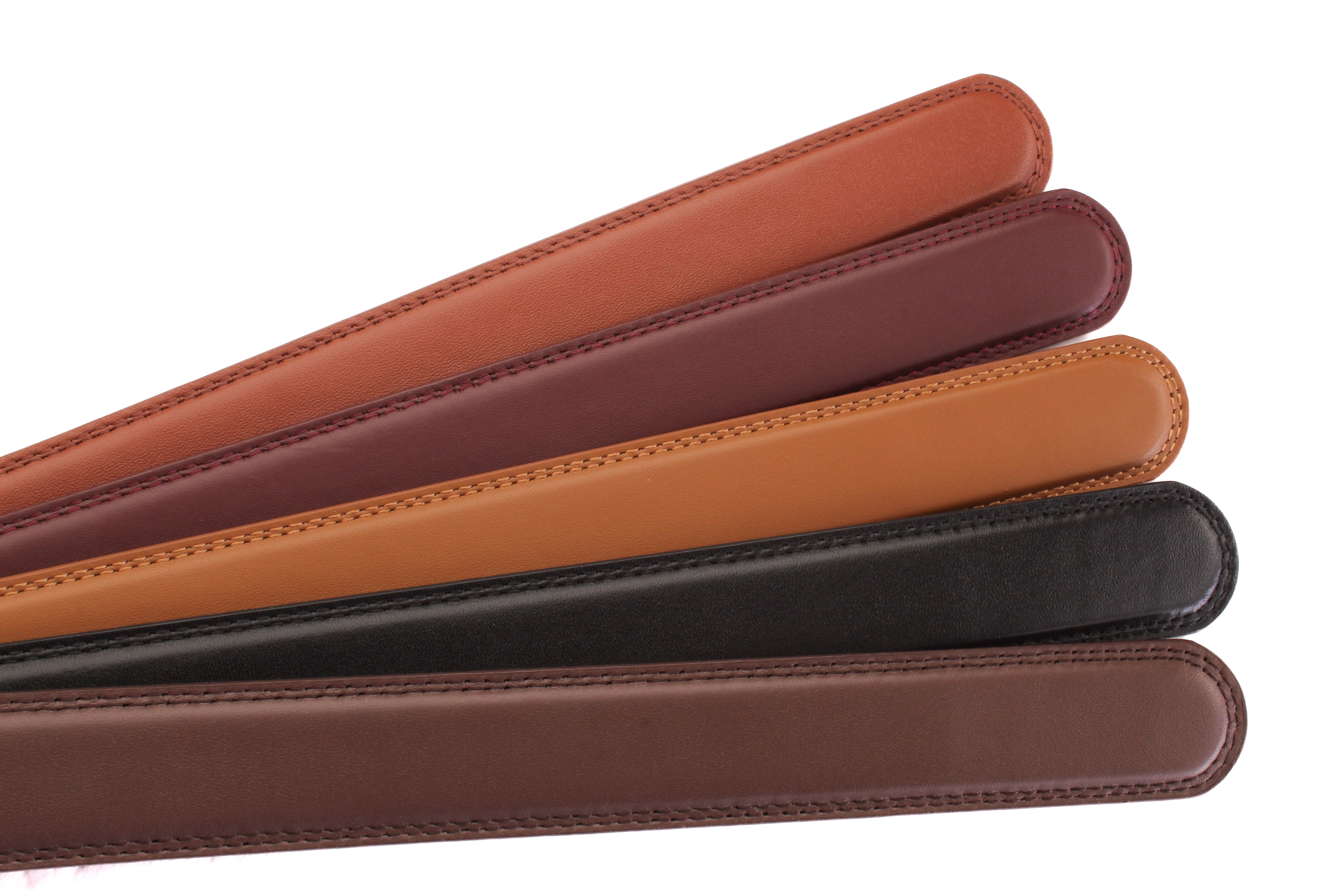 **FACTORY SECOND** 1.25" Formal Leather Mystery Strap - Image 2