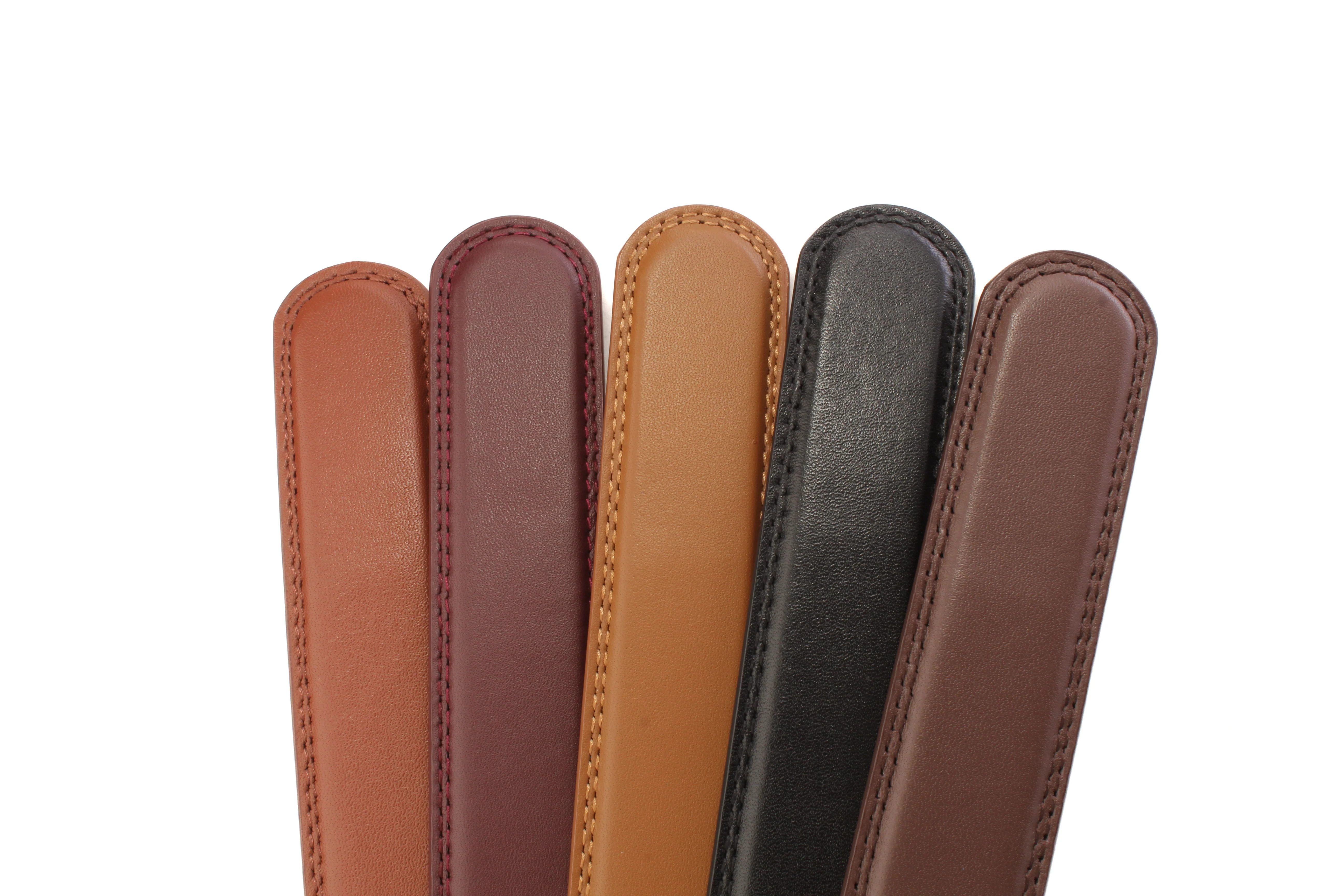 **FACTORY SECOND** 1.25" Formal Leather Mystery Strap - Image 3