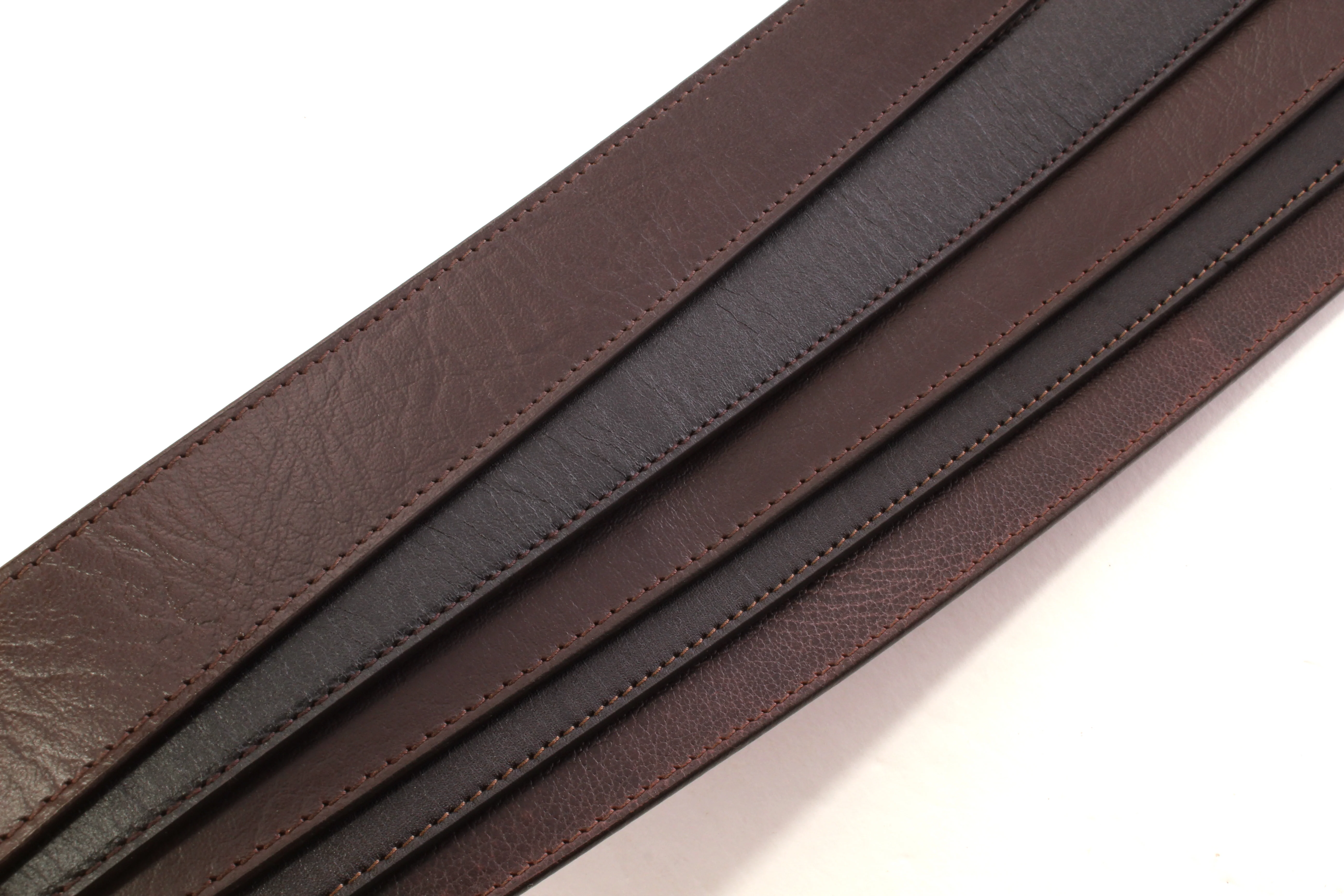 **FACTORY SECOND** 1.5" Brown Casual Leather - Mystery Strap - Image 6