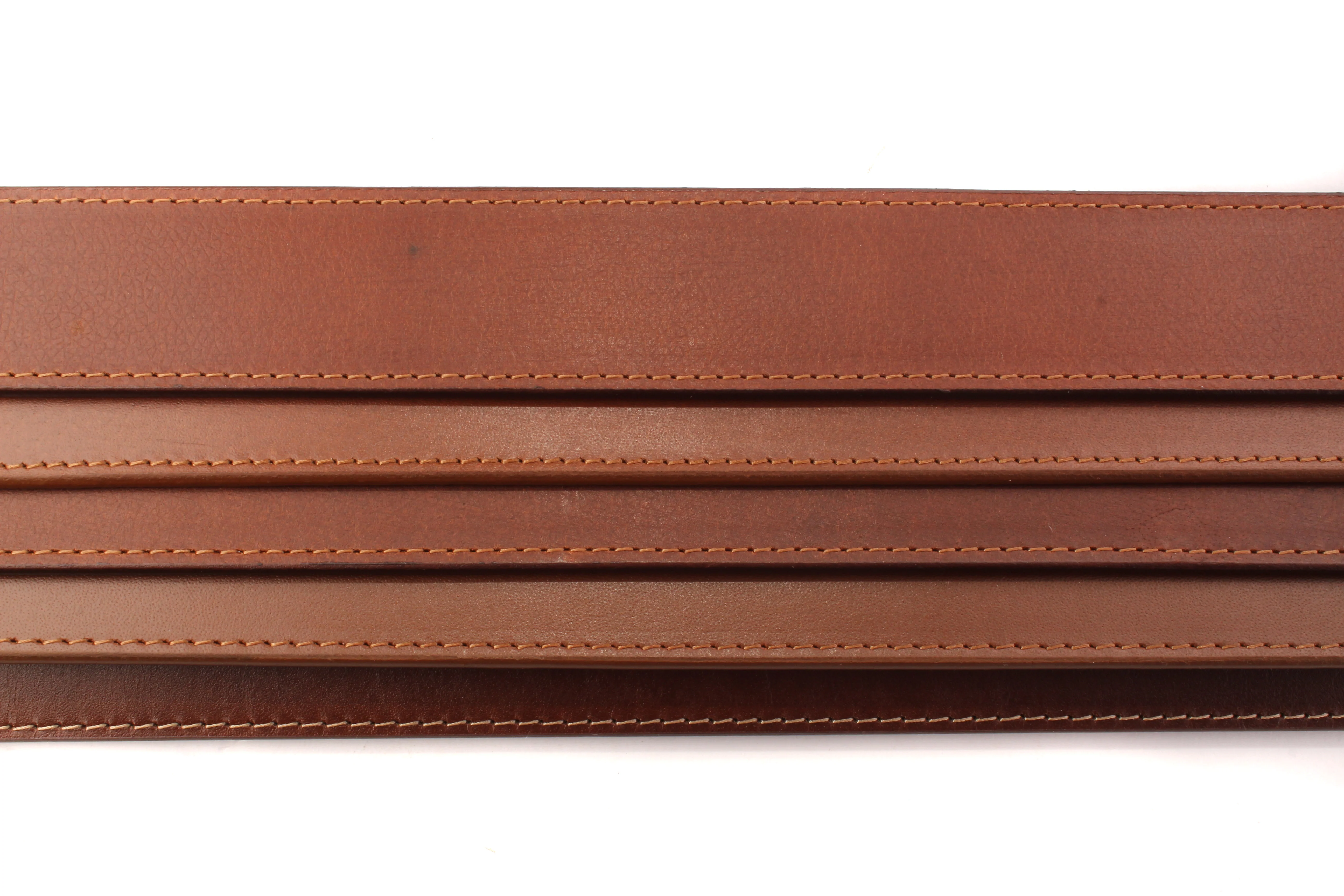 **FACTORY SECOND** 1.5" Light Brown Casual Leather - Mystery Strap - Image 5