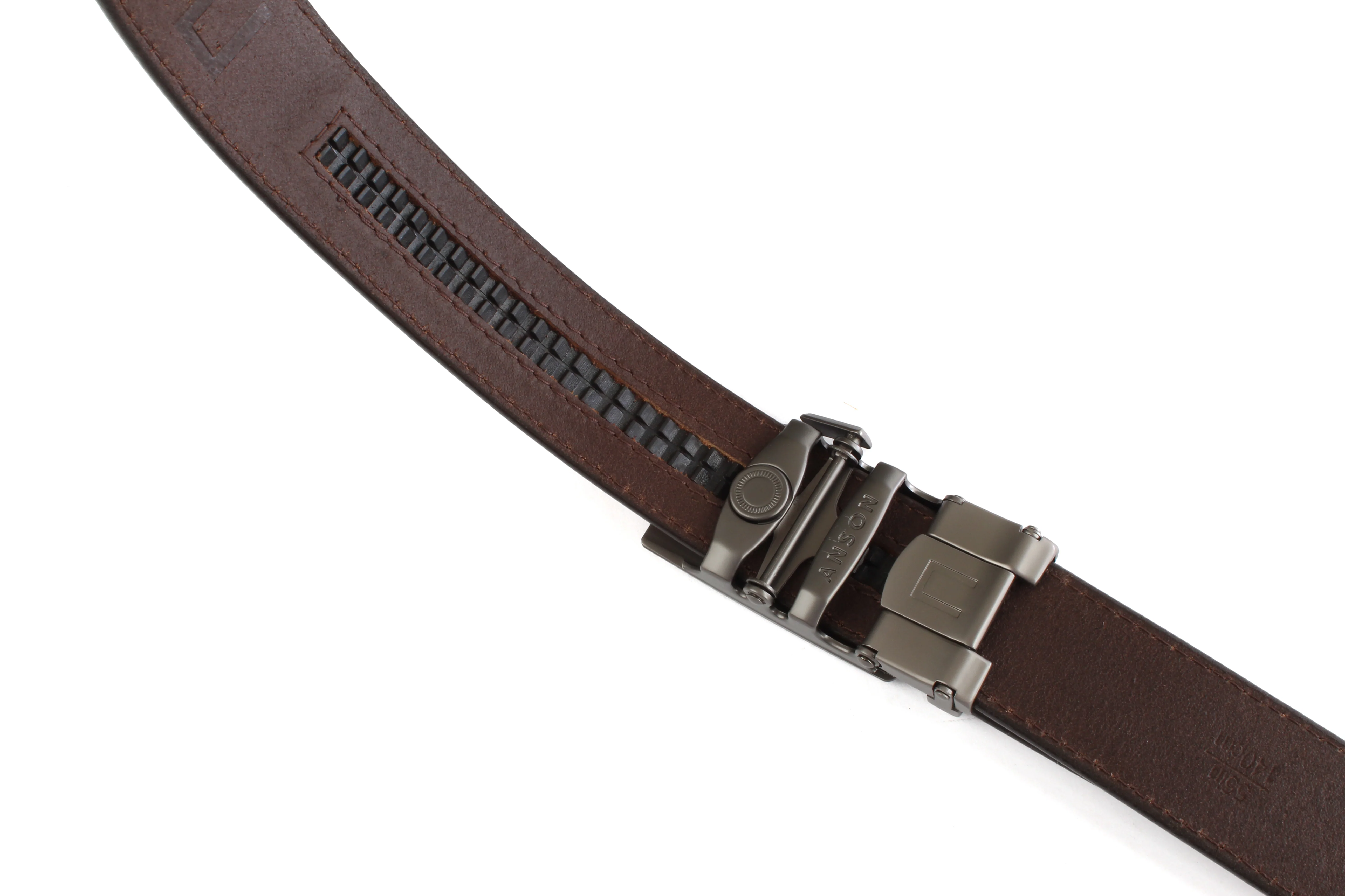 - FLASH SALE- 1.5" Tan Buffalo 🦬 Veg Tanned Leather w/ Gunmetal Buckle - Image 7