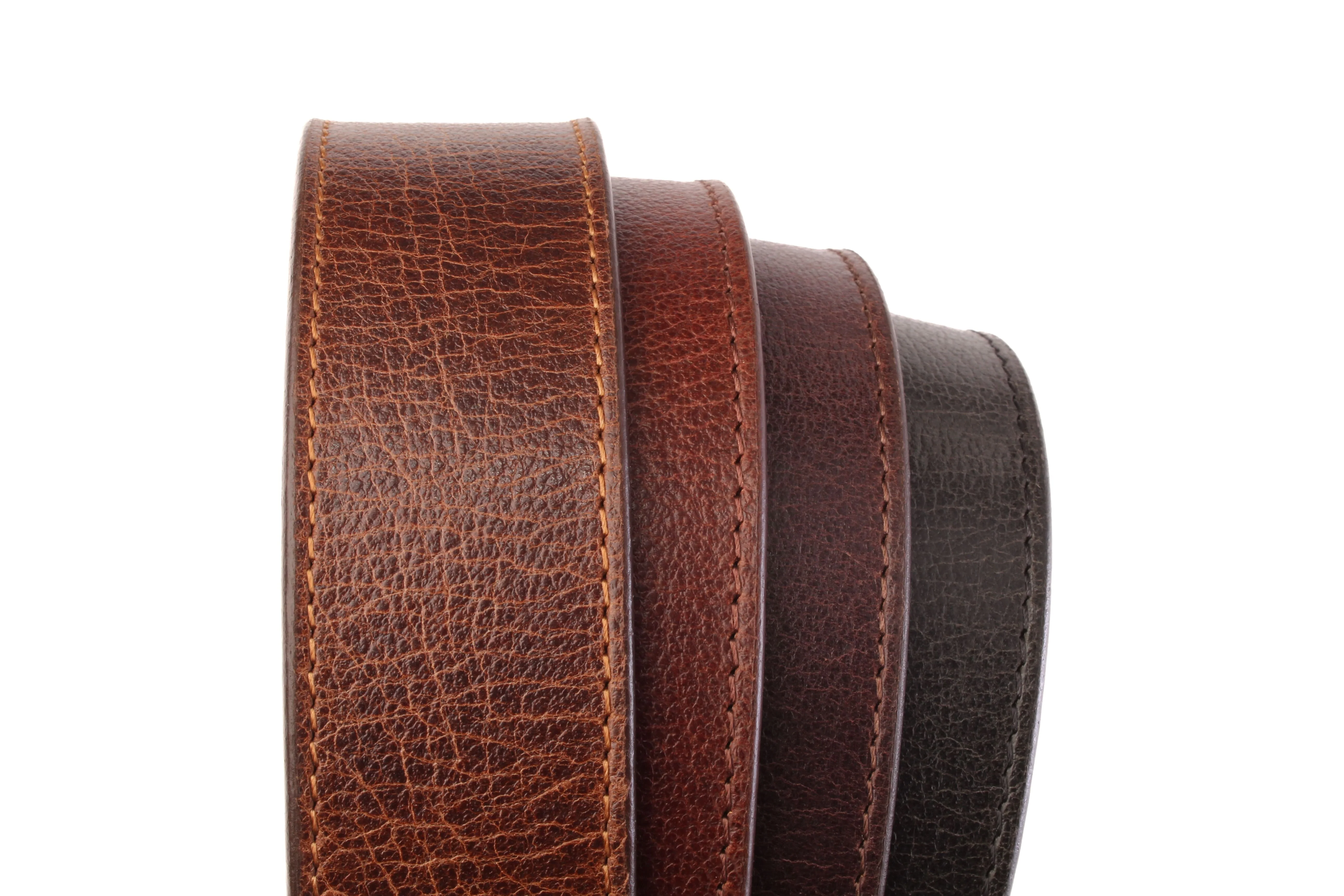 Heritage Buffalo Vegetable Tanned Leather Complete Belt - Image 16