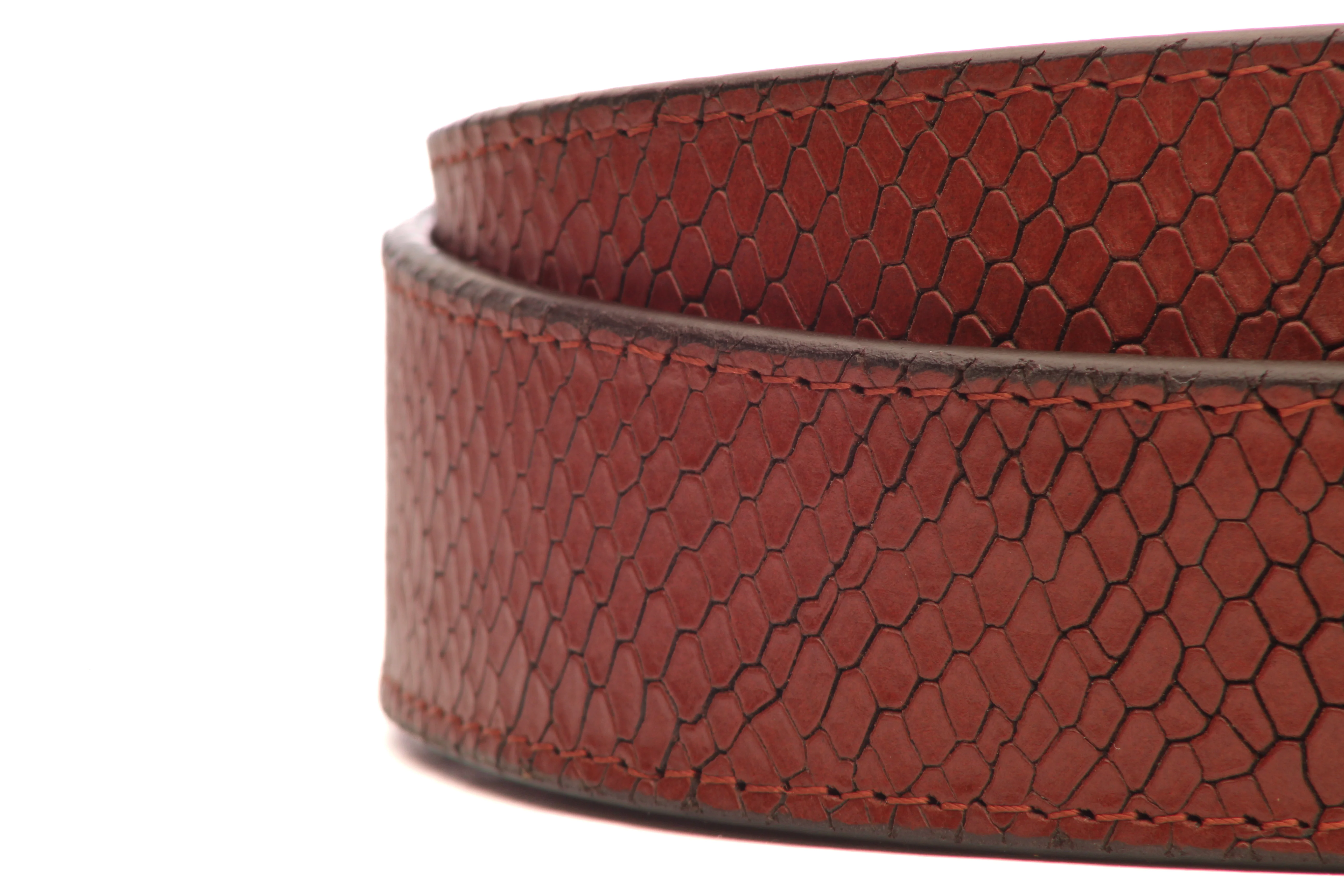 **LIMITED RELEASE** 1.5" Boa -Embossed Buffalo Leather (strap only) - Image 19
