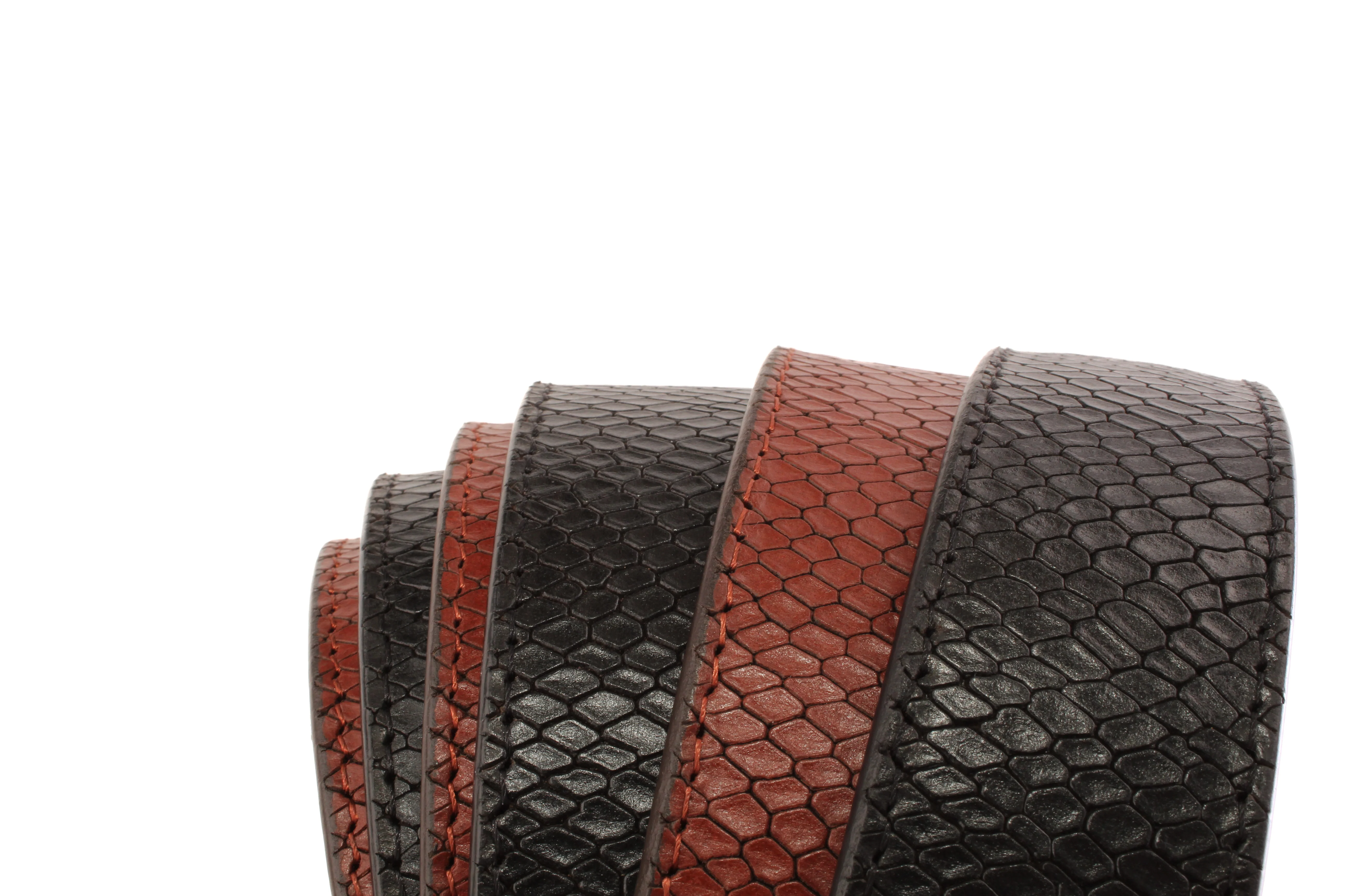 **LIMITED RELEASE** 1.5" Boa -Embossed Buffalo Leather (strap only) - Image 3